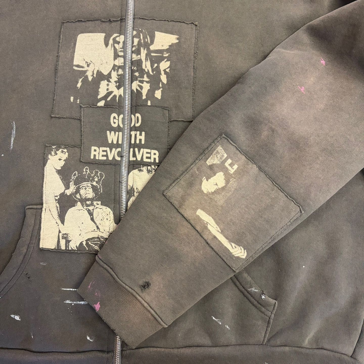 Enfants Riches Deprimes God With Revolver Zip Hoodie Size US L / EU 52-54 / 3 - 5 Thumbnail