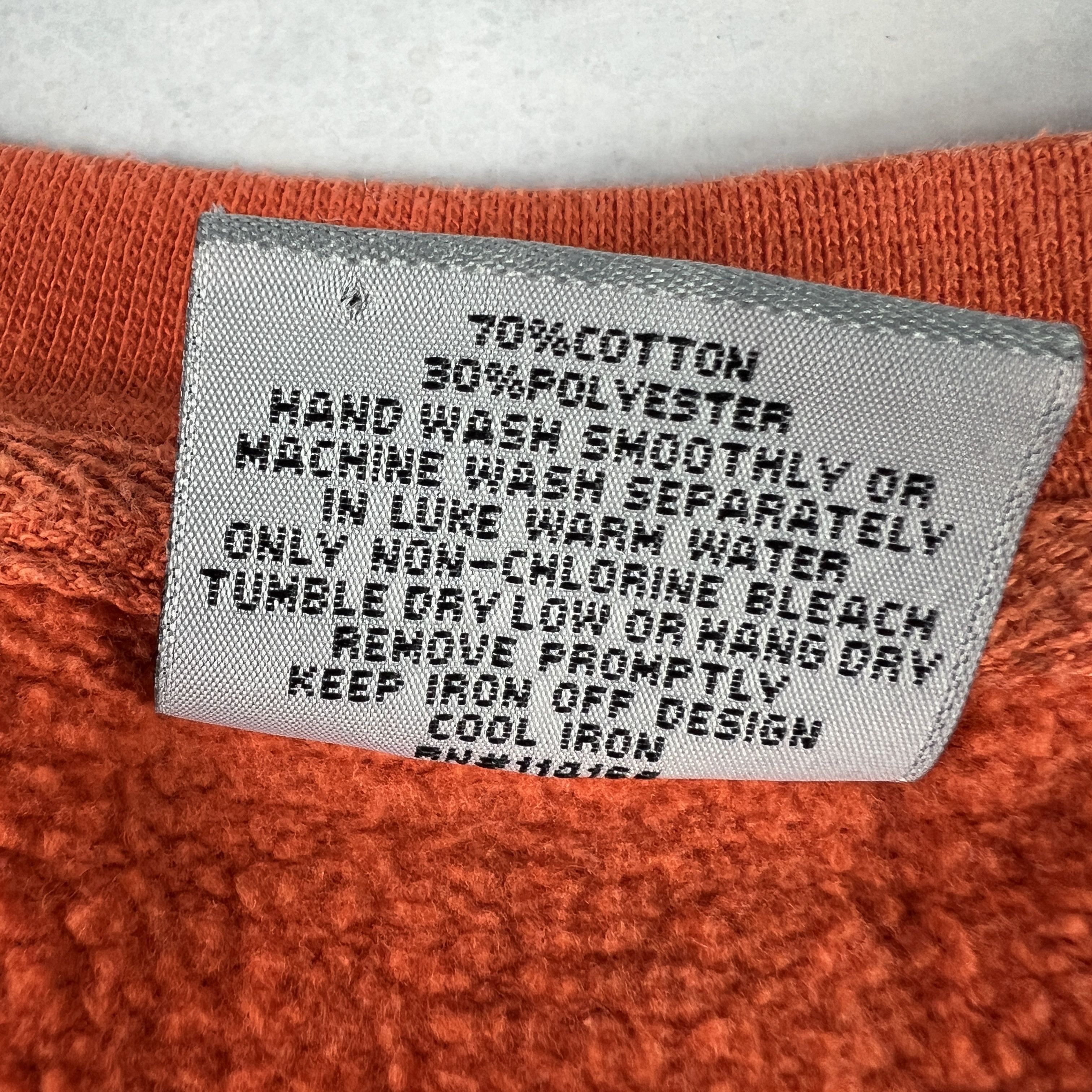 Other Y2K Illinois Fighting Illini Sweatshirt Orange Crewneck Size US XL / EU 56 / 4 - 8 Thumbnail