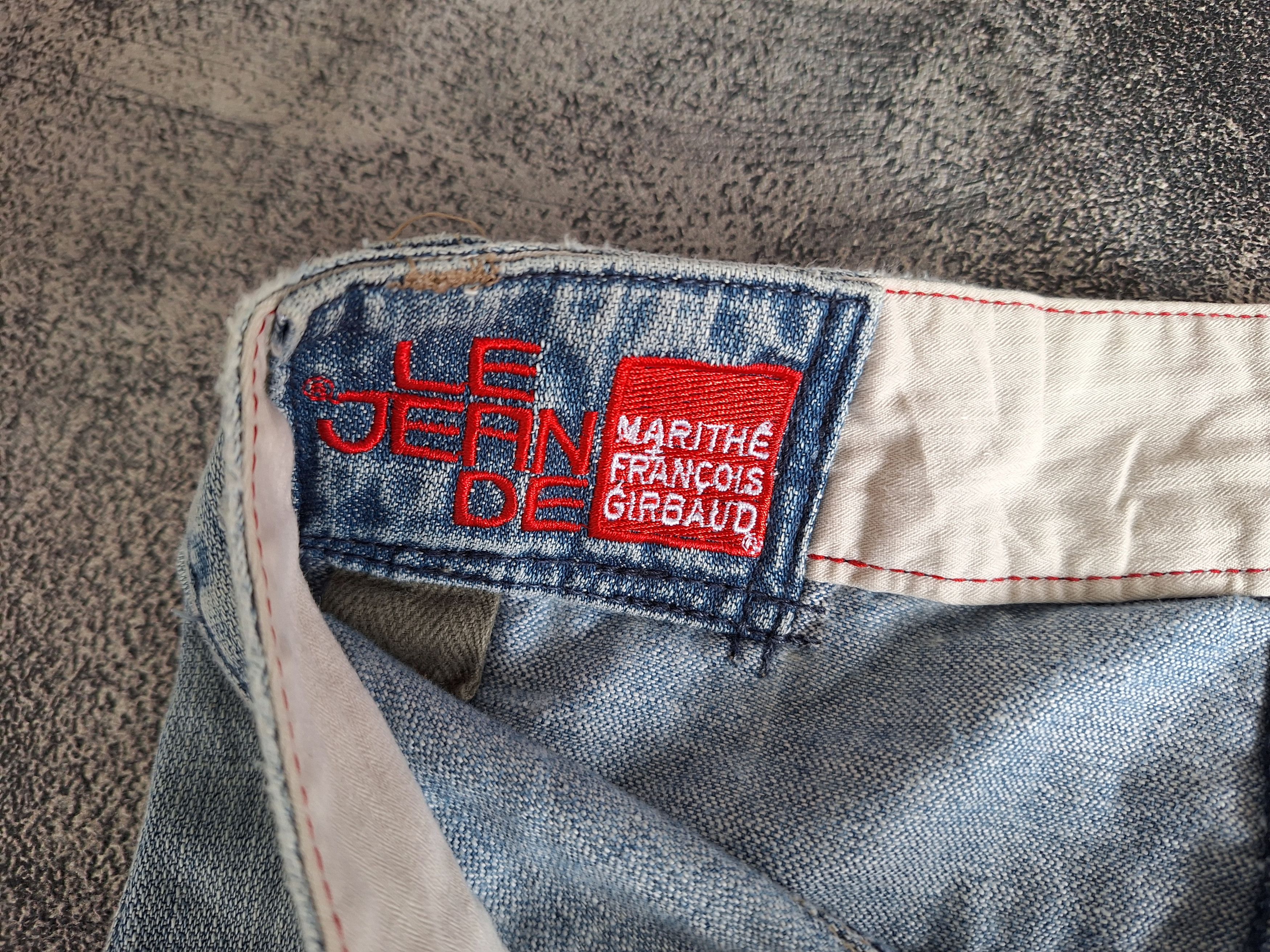 20471120 × Le Grande Bleu (L.G.B.) × Marithe + Francois Girbaud Le Jean De Marithe Francois Girbaud Pants Denim Size US 31 - 4 Thumbnail