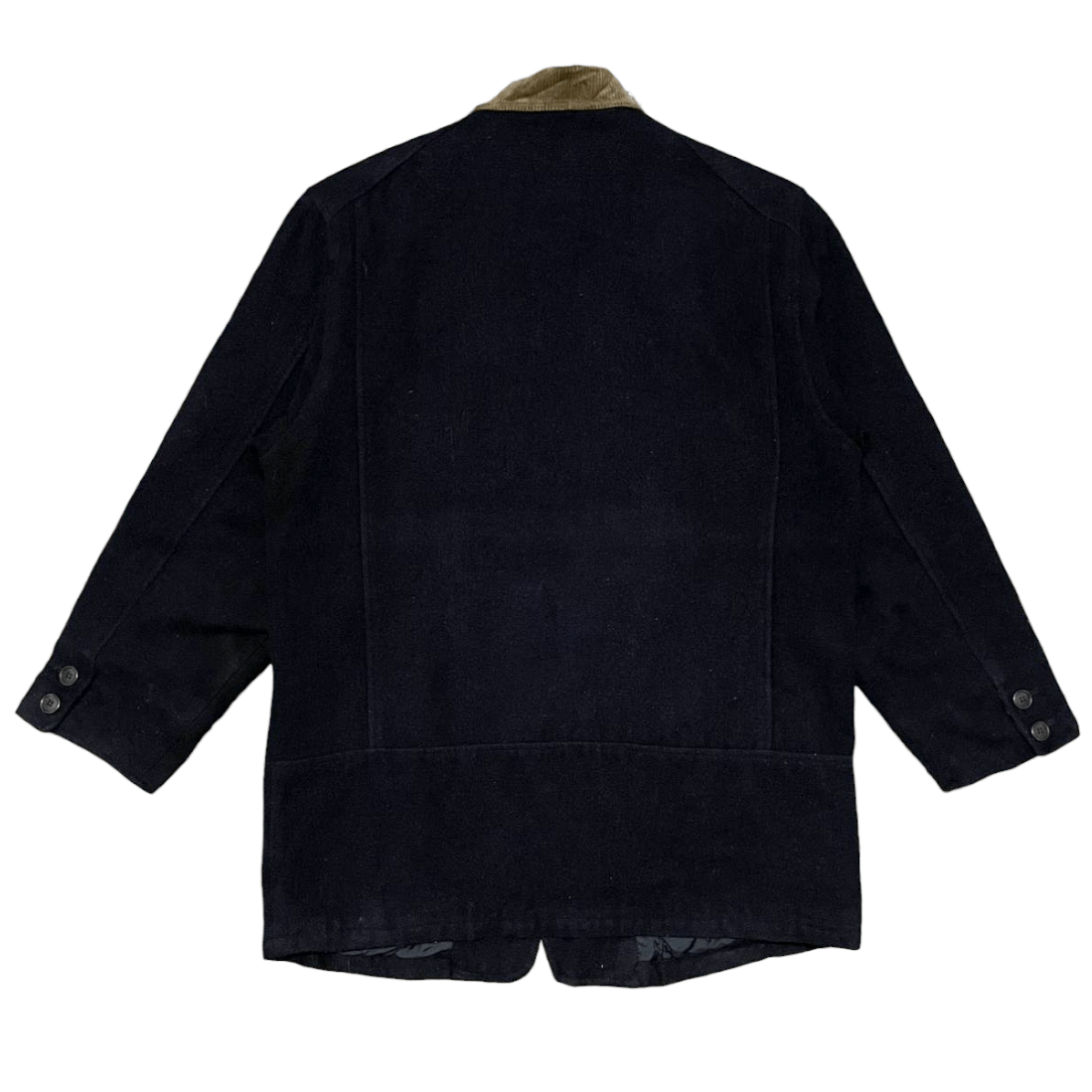 Japanese Brand Vtg Basic & Highest by Mac Hope Wool Jacket Corduroy Collar Size US M / EU 48-50 / 2 - 14 Thumbnail