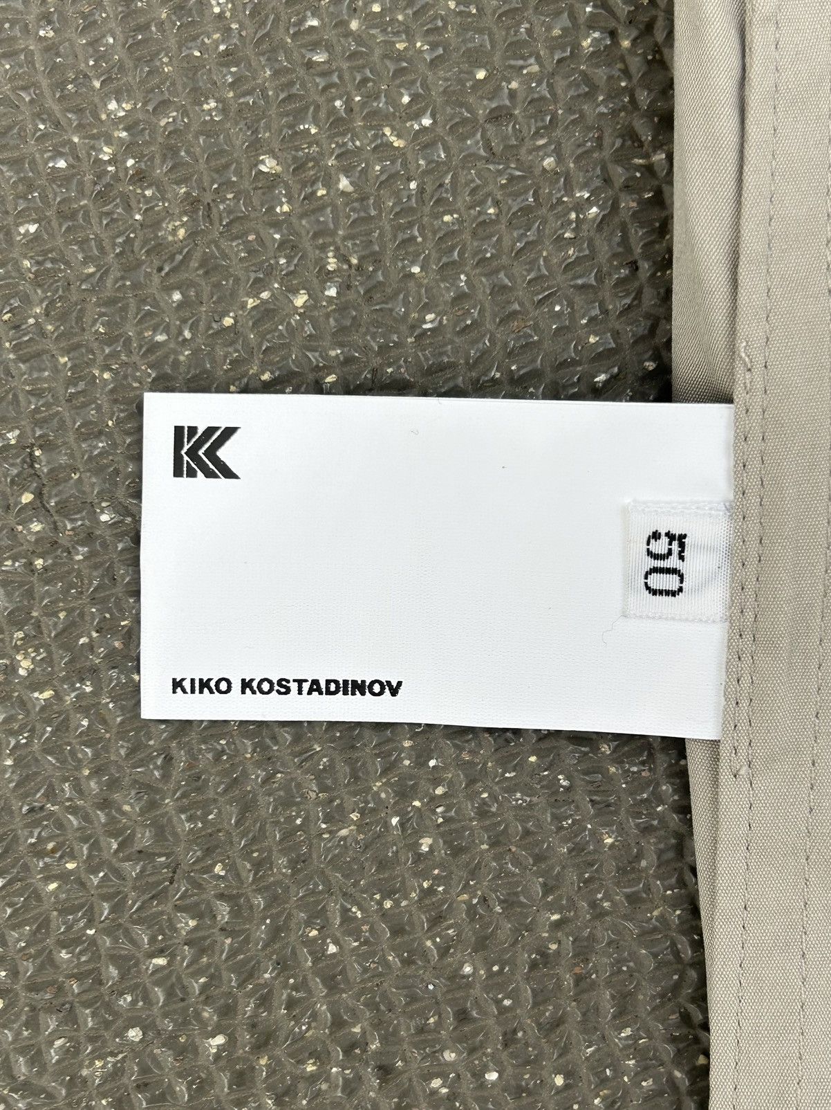 Kiko Kostadinov Kiko Kostadinov SS21 Stone Short Sleeve Hospital Shirt Size US M / EU 48-50 / 2 - 6 Thumbnail