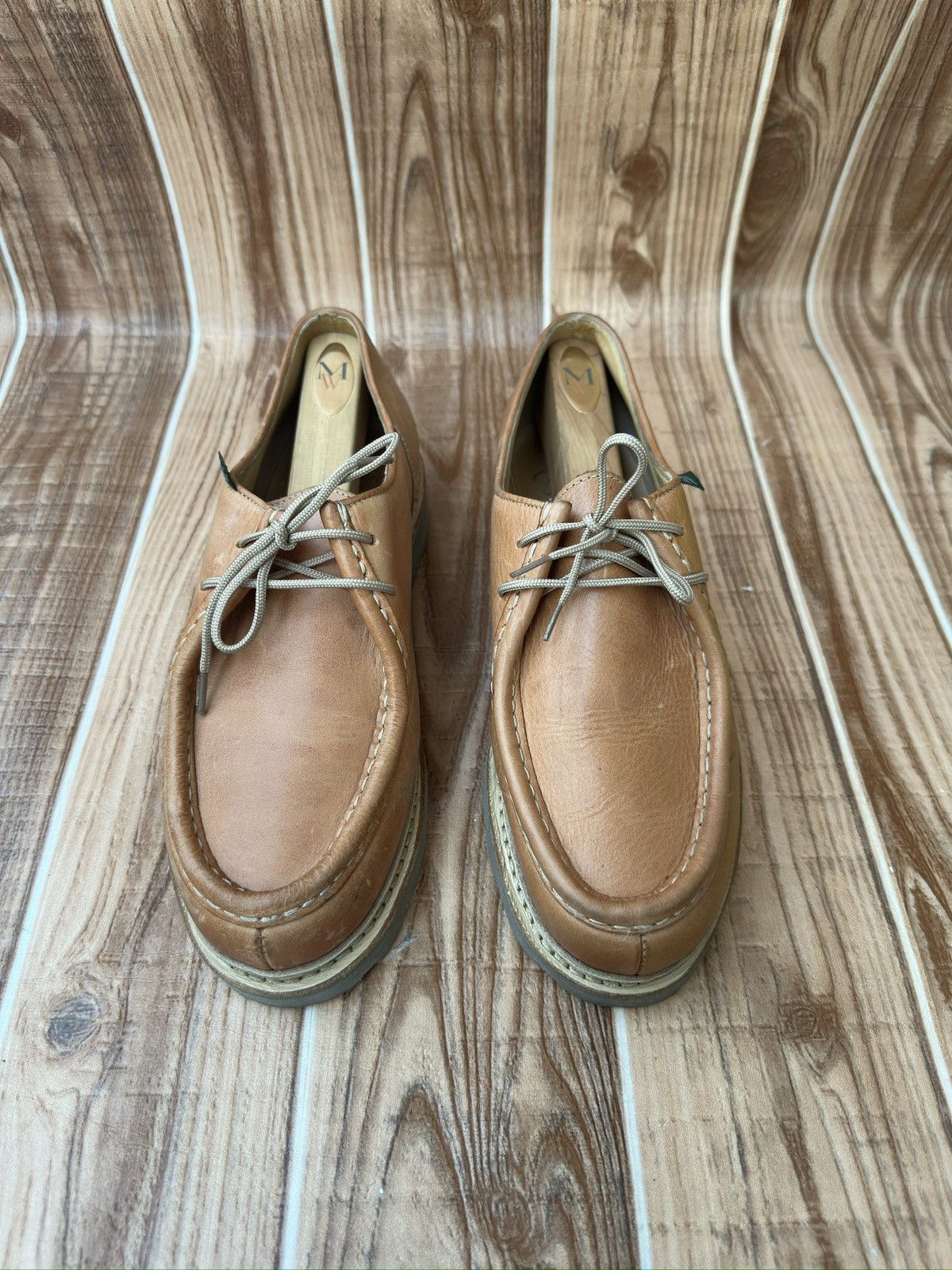 Paraboot Paraboot Michael Marche Lisse Marron Tylorean Size US 8 / EU 41 - 3 Thumbnail