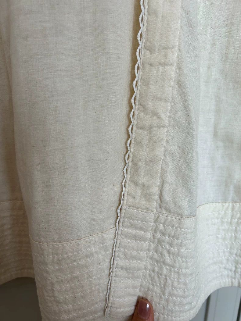 Comme des Garcons Comme Des Garcons Size S Pure cotton A-line dress 2503-Nex Size 26" / US 2 / IT 38 - 6 Thumbnail