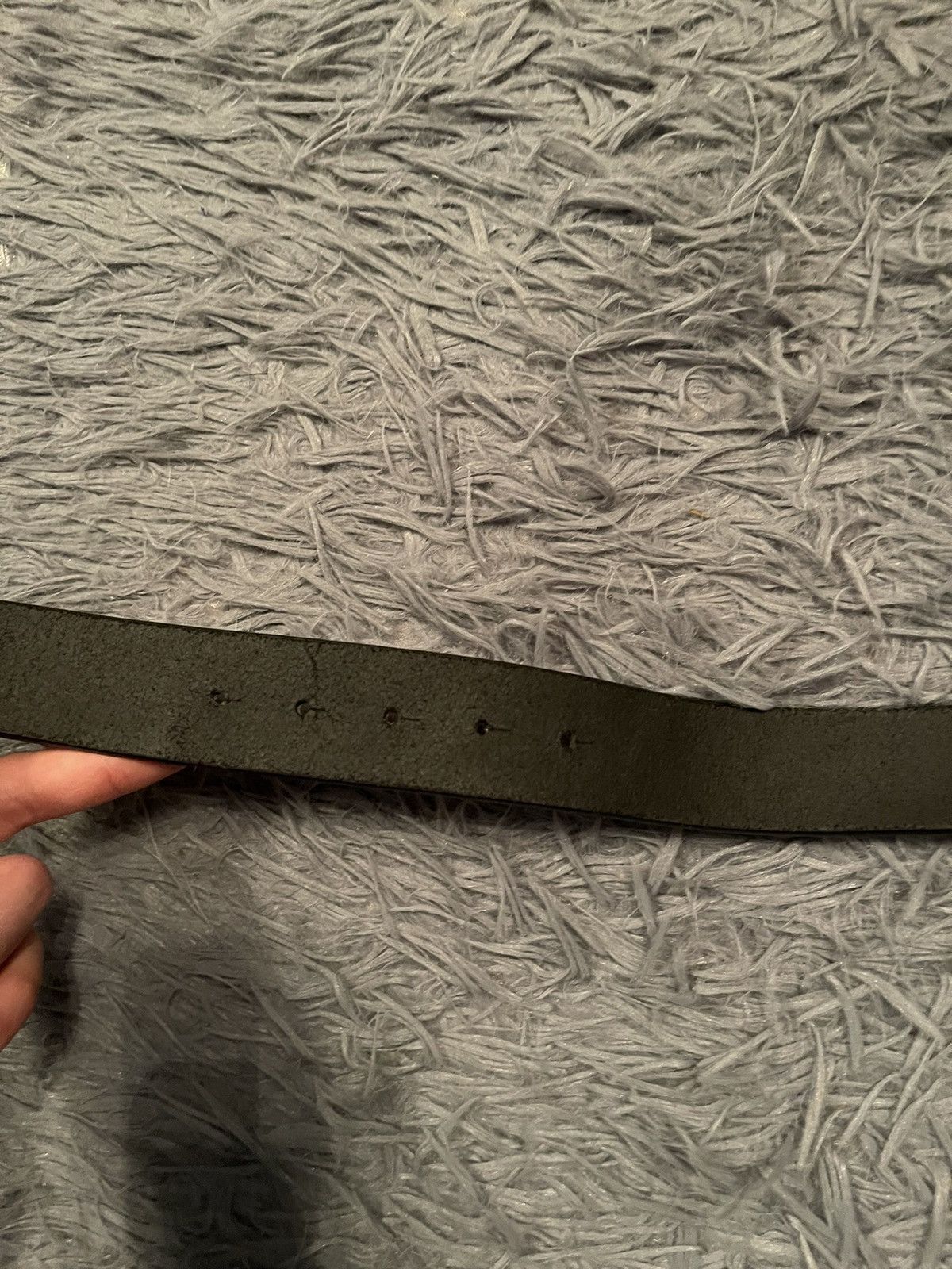 John Galliano × Vintage John Galliano 00s vintage Gazette Newspaper pattern belt Size ONE SIZE - 10 Thumbnail