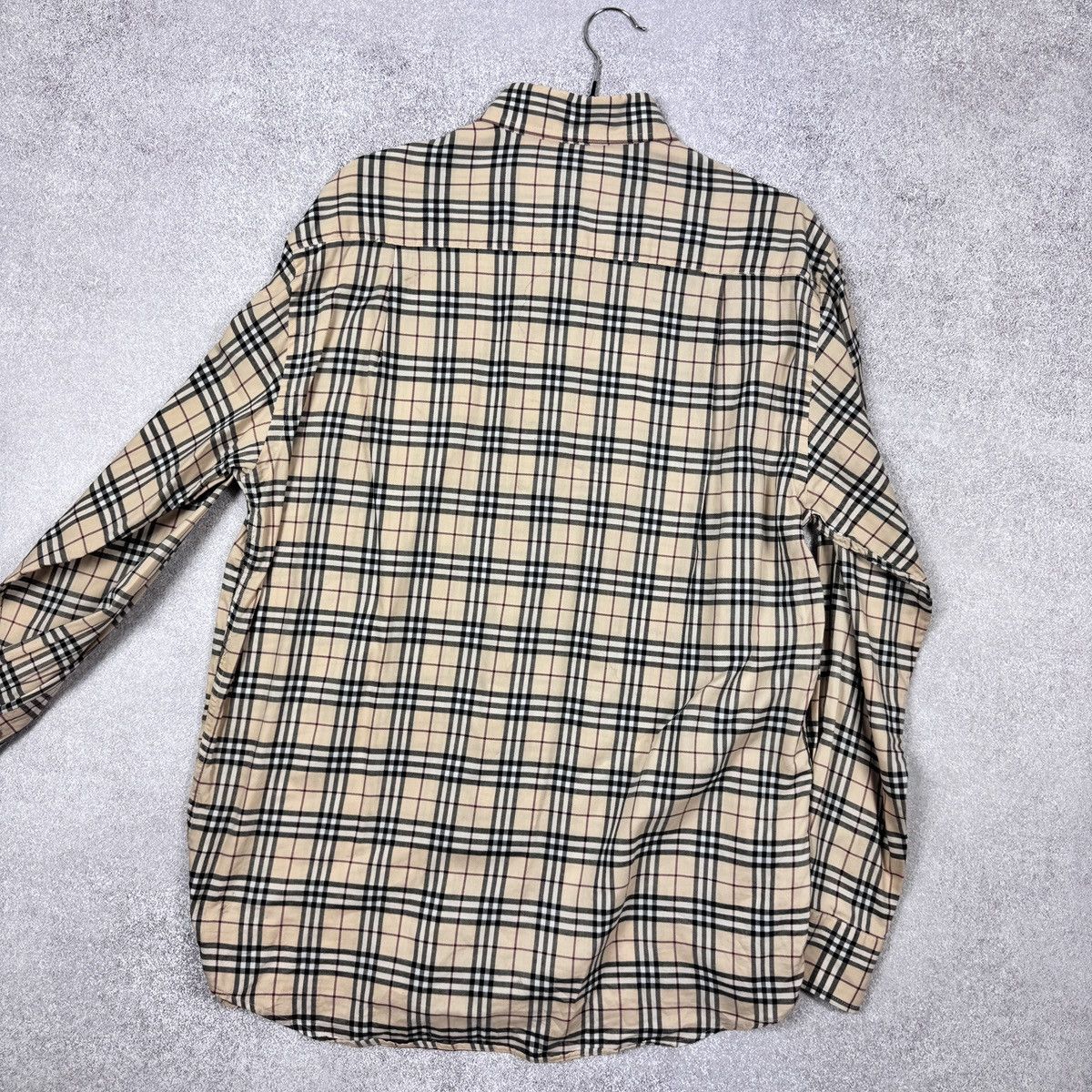 Burberry × Vintage VINTAGE BURBERRY LONDON NOVA CHECK SHIRT SIZE 39 / M Size US M / EU 48-50 / 2 - 5 Thumbnail