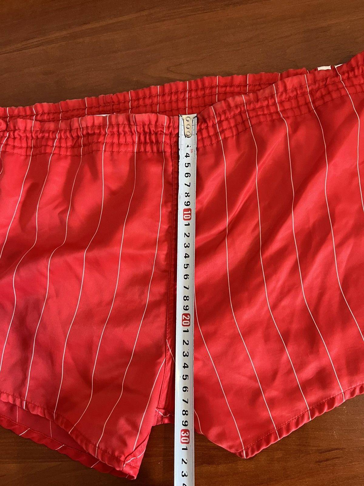Adidas ADIDAS ARMY SPRINTER ICONIC SHORTS 80’S Racer RETRO NYLON Size US L / EU 52-54 / 3 - 25 Thumbnail