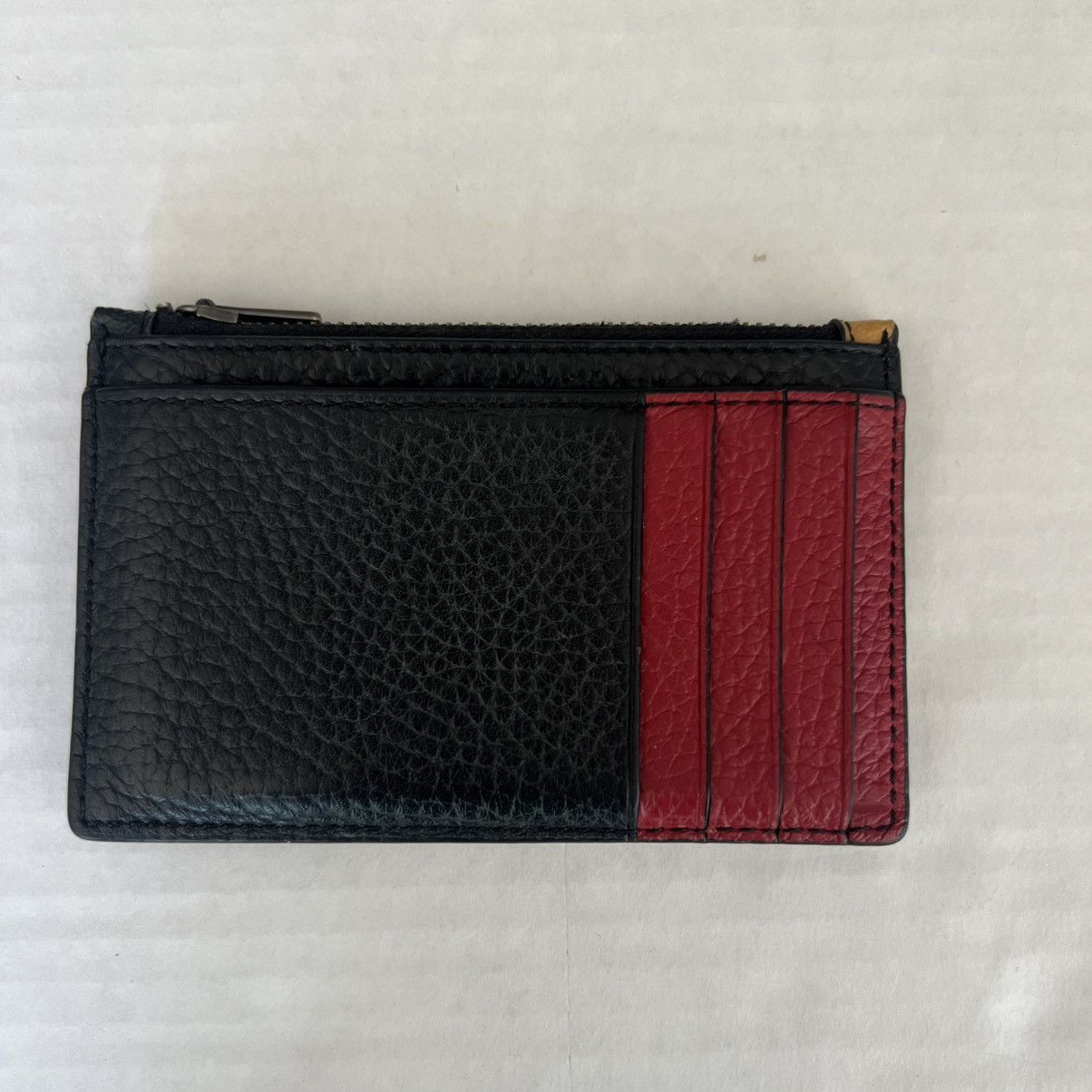 Coach Coach card holder wallet Honey/Black/Red Printed Size ONE SIZE - 2 Thumbnail