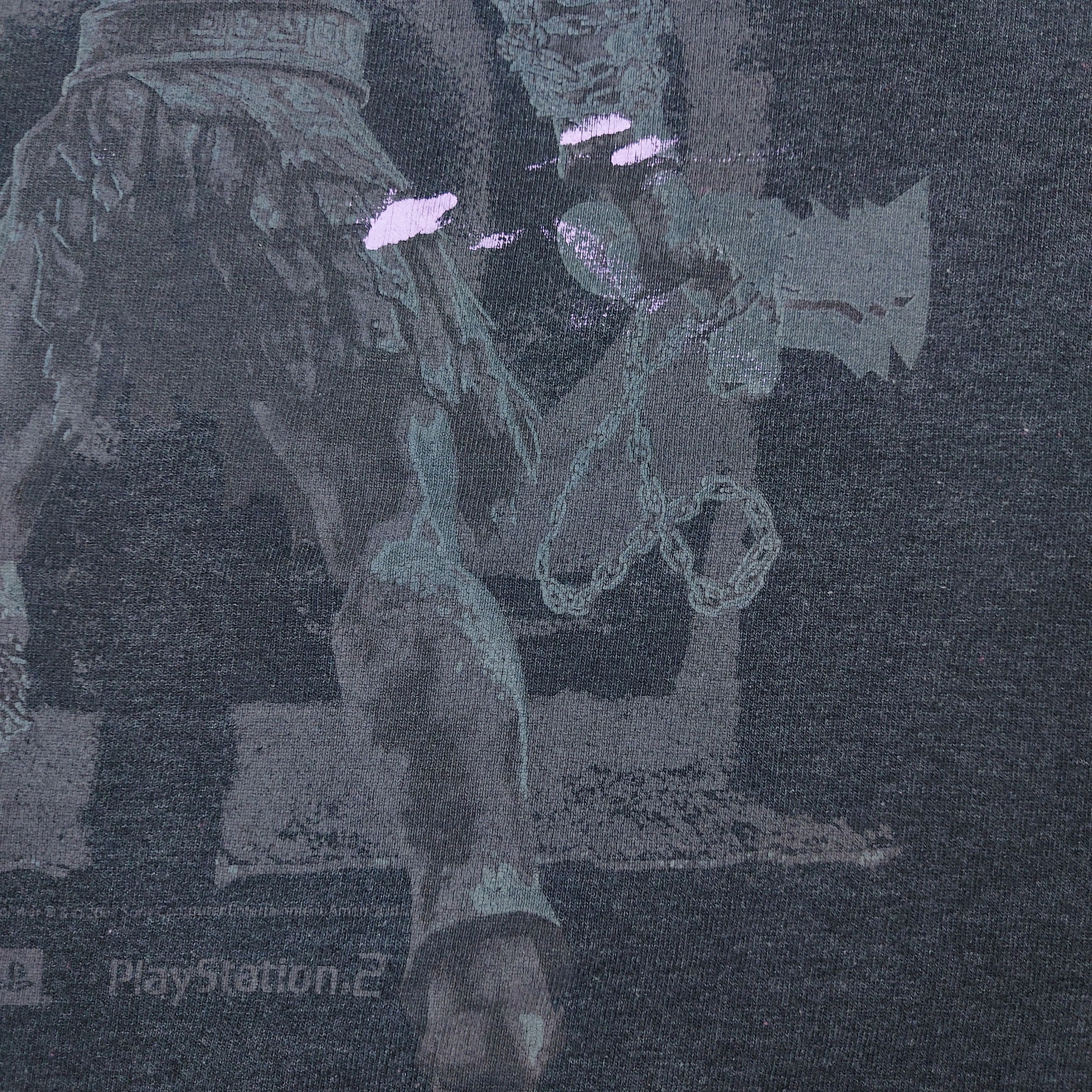 Playstation Vintage 2007 God of War II PS2 PlayStation 2 Kratos TEE Size US M / EU 48-50 / 2 - 6 Thumbnail