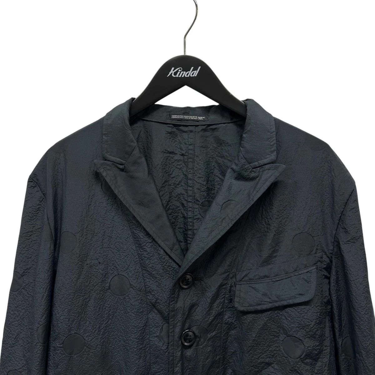 Yohji Yamamoto pour homme/ 17SS Polka Dot Long Jacket Coat