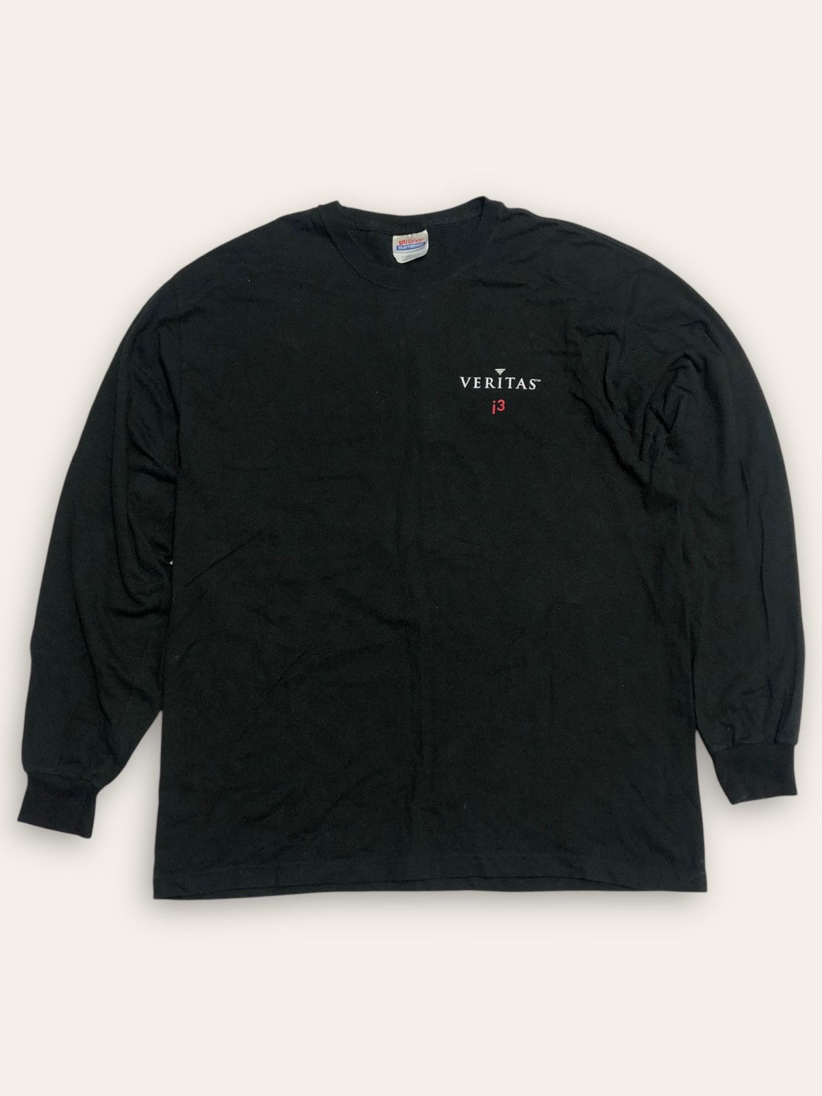 Other !Vintage HANES KEEP AN I3 ON PERFORMANCE Black Long Shirt Size US XL / EU 56 / 4 - 2 Thumbnail