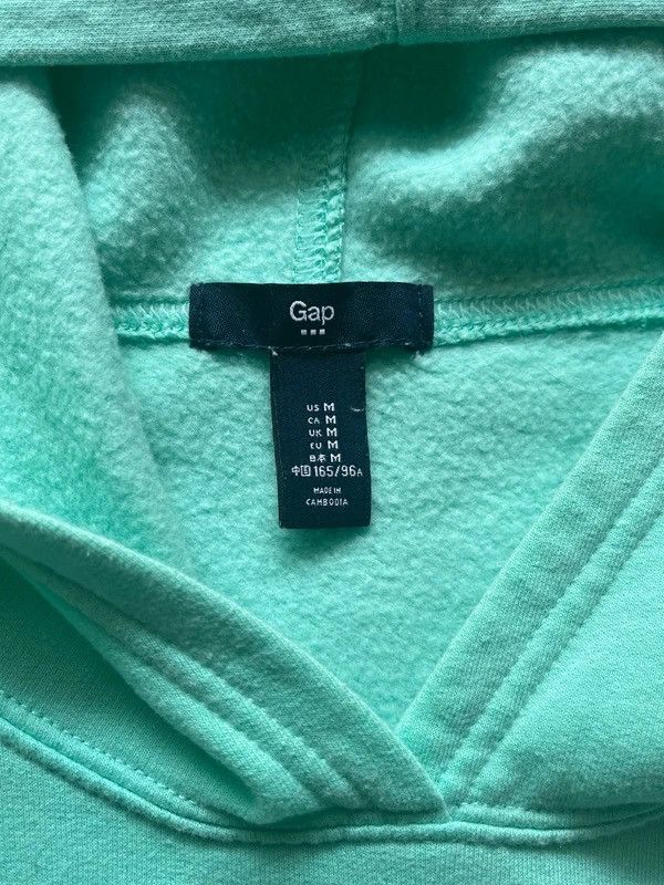 Gap GAP Size M Women's 2015 Blue Mint Hoodie Made in Cambodia Size US M / EU 48-50 / 2 - 5 Thumbnail