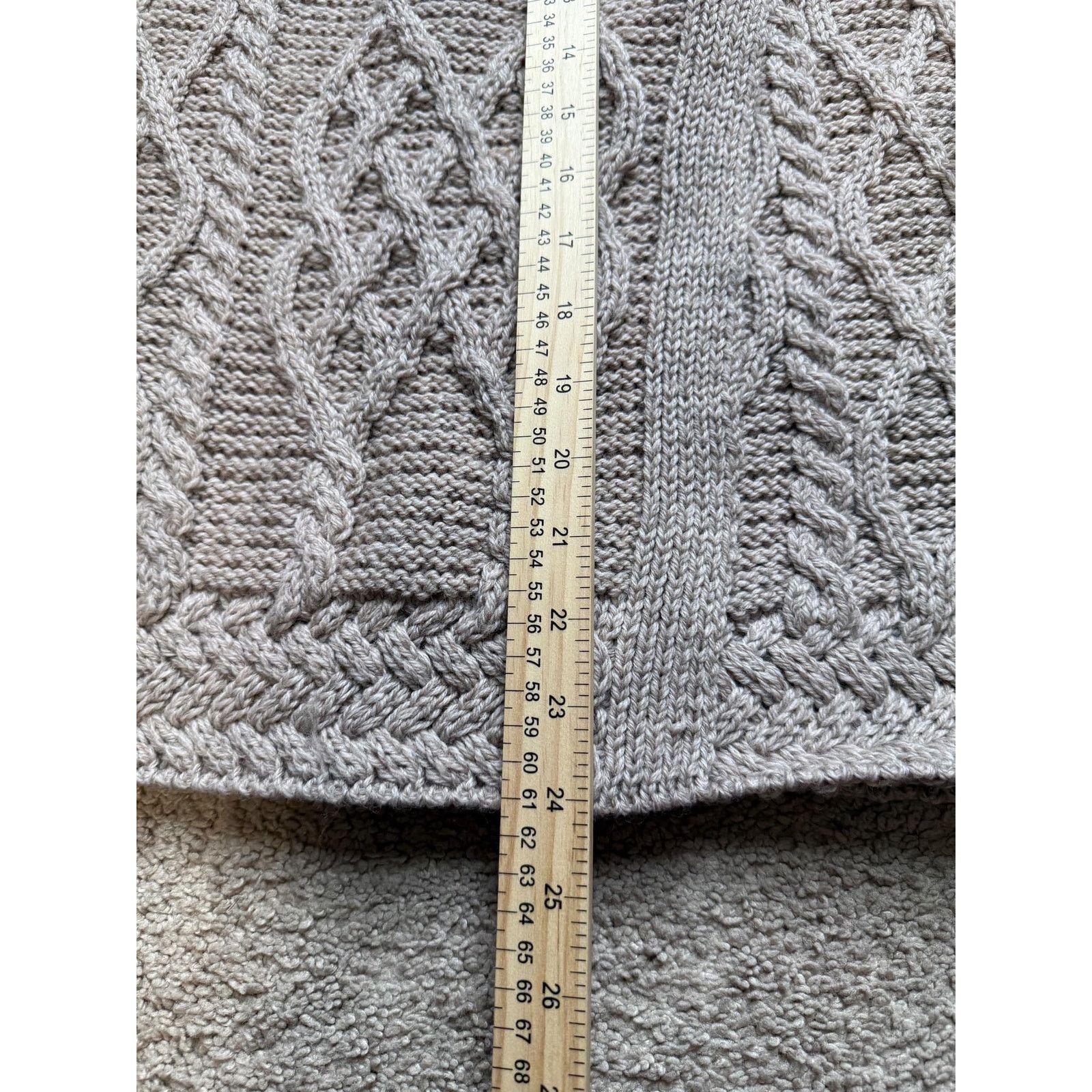 Carraig Donn Carraig Donn Made in Ireland Knit 100% Merino Wool Sweater Size M / US 6-8 / IT 42-44 - 8 Thumbnail