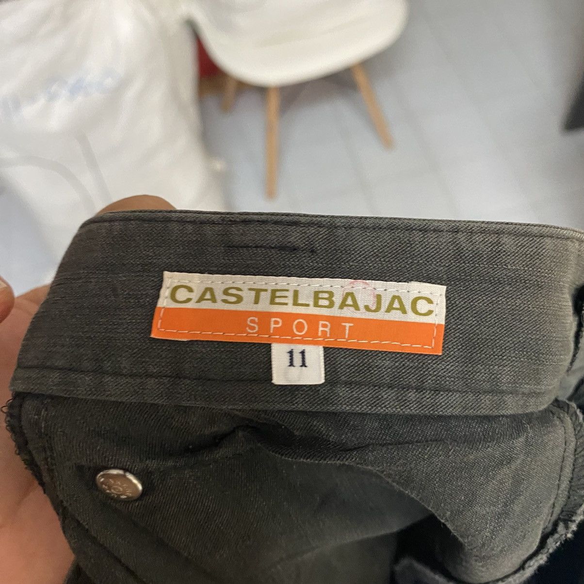 Jean Charles De Castelbajac DL Castel Bajaou Black Pants #C972 Size 28" / US 6 / IT 42 - 19 Thumbnail