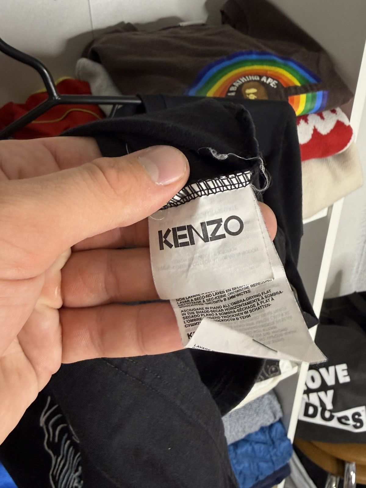Kenzo Kenzo Luxury big logo tshirt size S Size US S / EU 44-46 / 1 - 5 Thumbnail