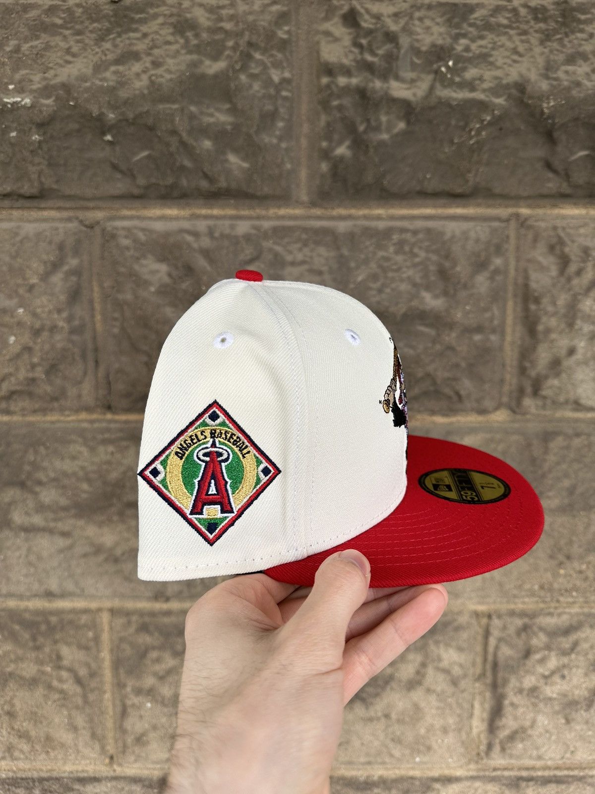 MLB × New Era × Supreme 7 1/2 LA Angels Of Anaheim Baseball Club Rally Monkey Size ONE SIZE - 4 Thumbnail