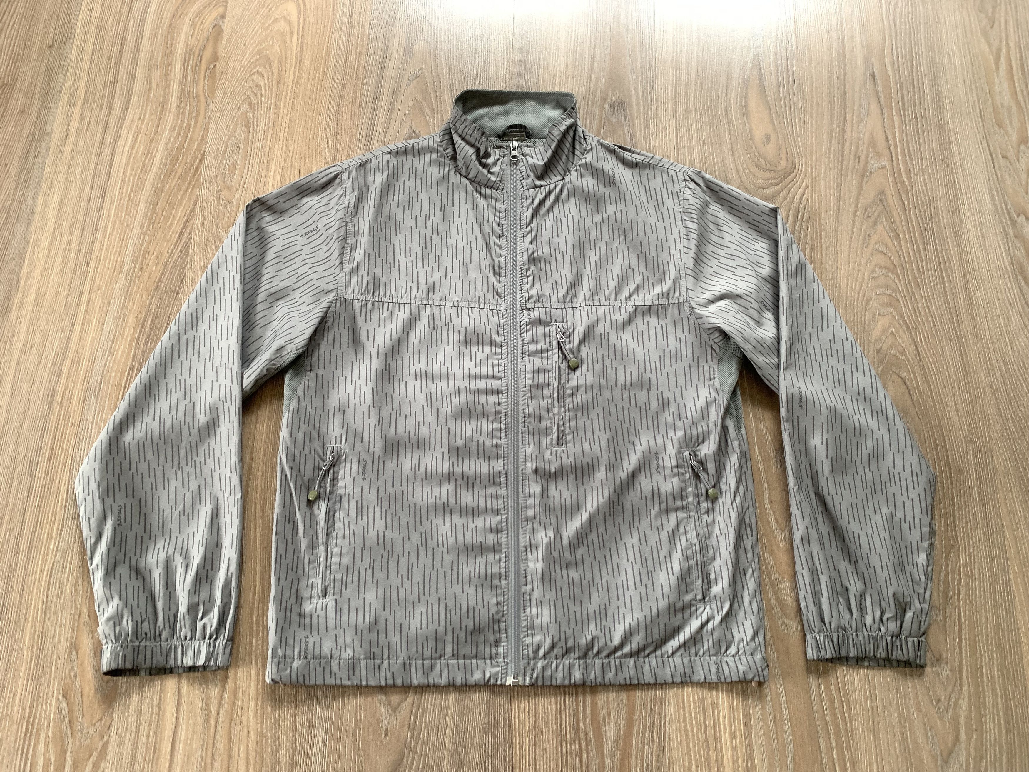 Stussy Stüssy Mens Patterned Lightweight Windbreaker Jacket Size US S / EU 44-46 / 1 - 2 Thumbnail