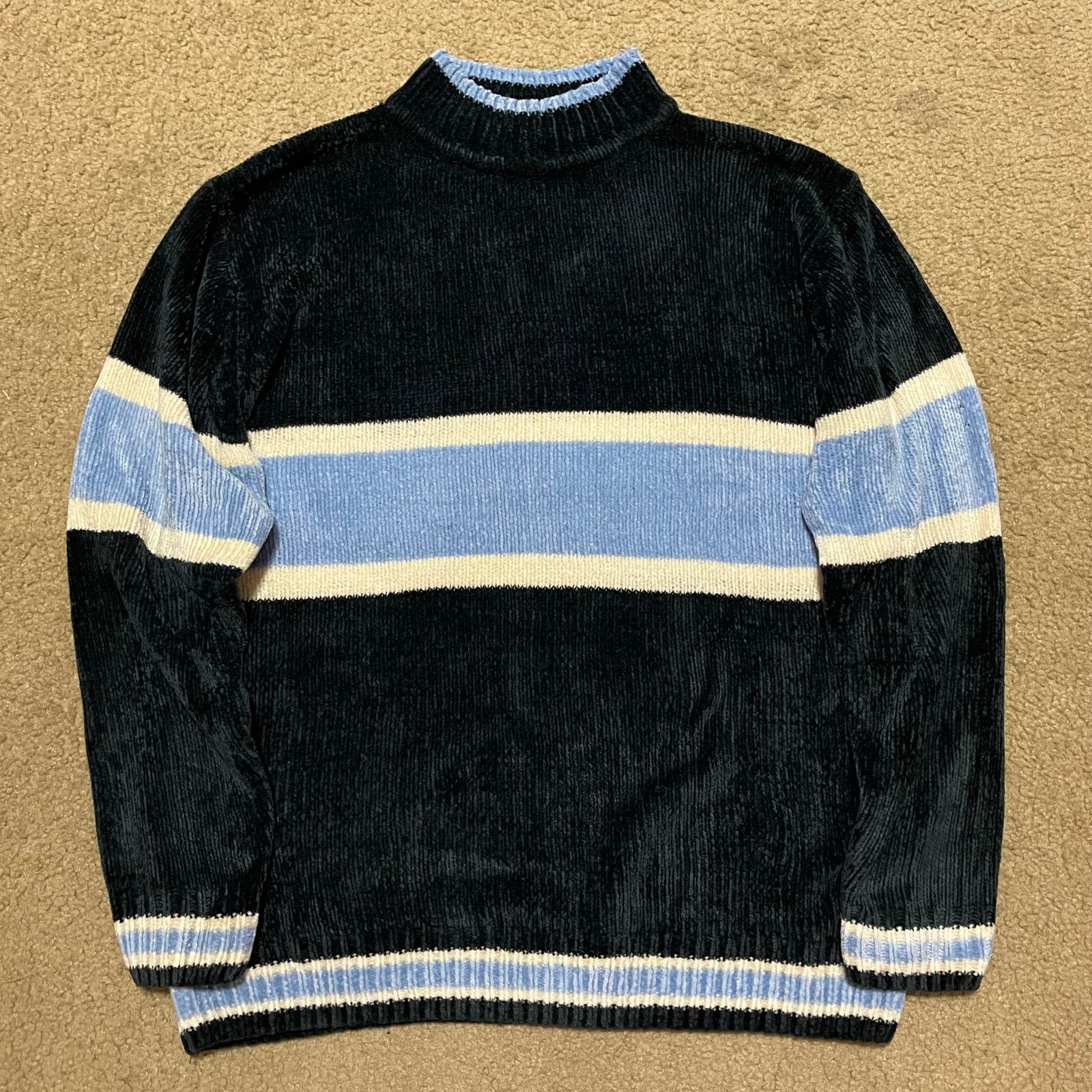 Other Y2K Diss Navy and Powder Blue Super Soft Sweater Large Size US L / EU 52-54 / 3 - 1 Thumbnail