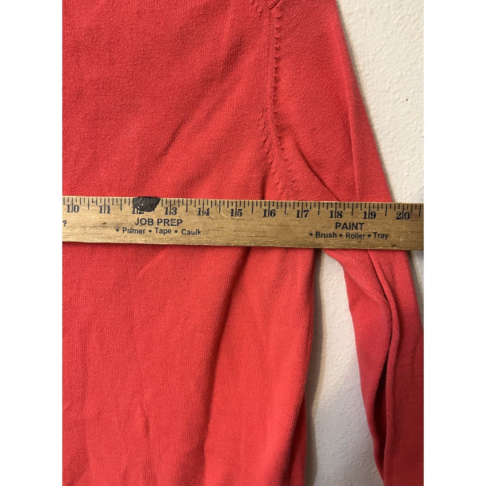 Gap Gap Pink Solid Crew Neck Long Sleeve Size Medium Sweater Size M / US 6-8 / IT 42-44 - 5 Thumbnail