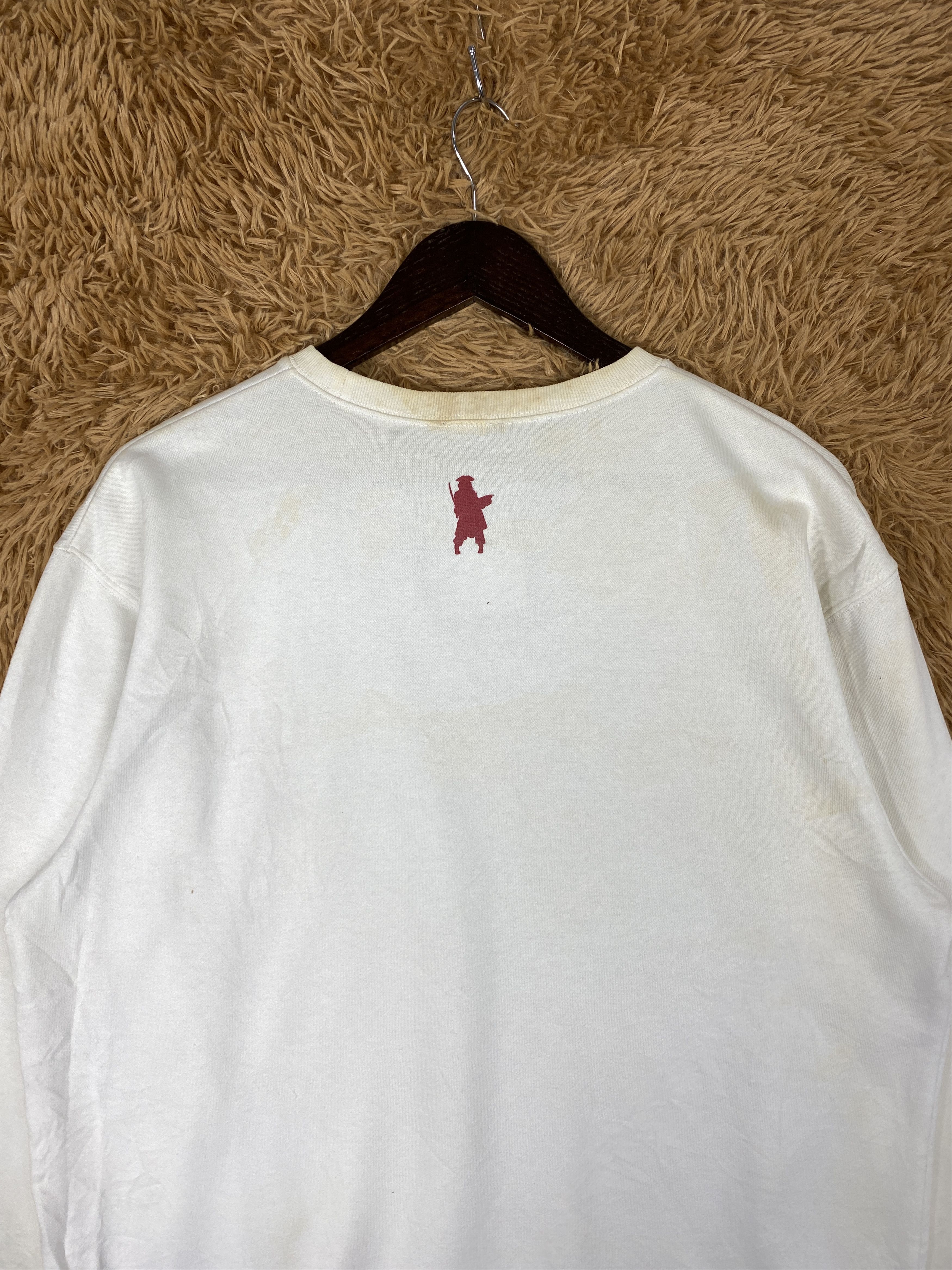 Disney Vintage Pirates Caribbean Jack Sparrow Sweatshirts PS0388 Size US L / EU 52-54 / 3 - 6 Thumbnail