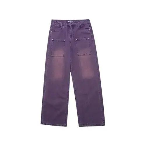 Designer skate distressed baggy cargo pants Size US 34 / EU 50 - 4 Thumbnail