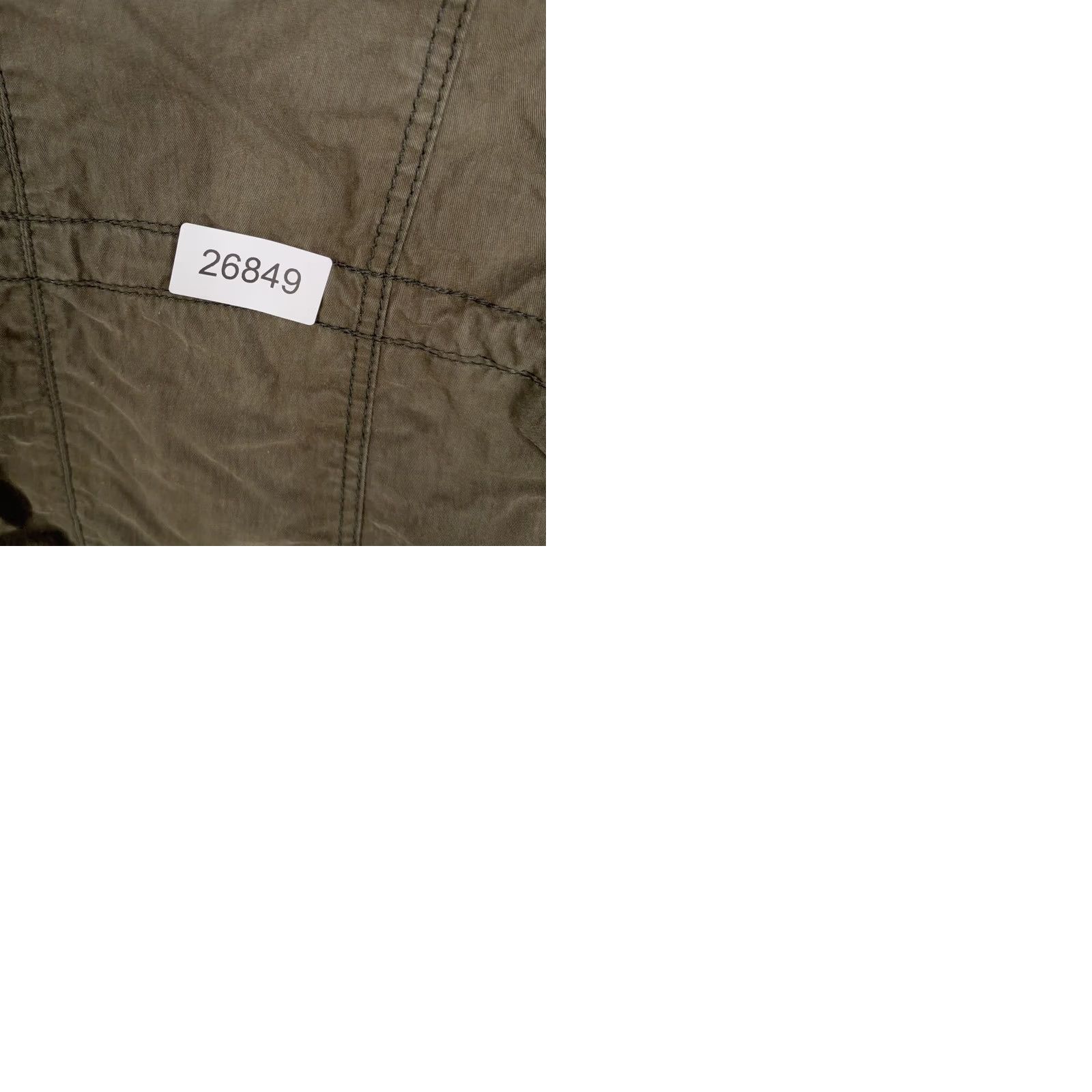 Abercrombie & Fitch Abercrombie & Fitch Jacket Womens Large Green Hooded Canvas Quilted Lined Parka Size L / US 10 / IT 46 - 9 Thumbnail