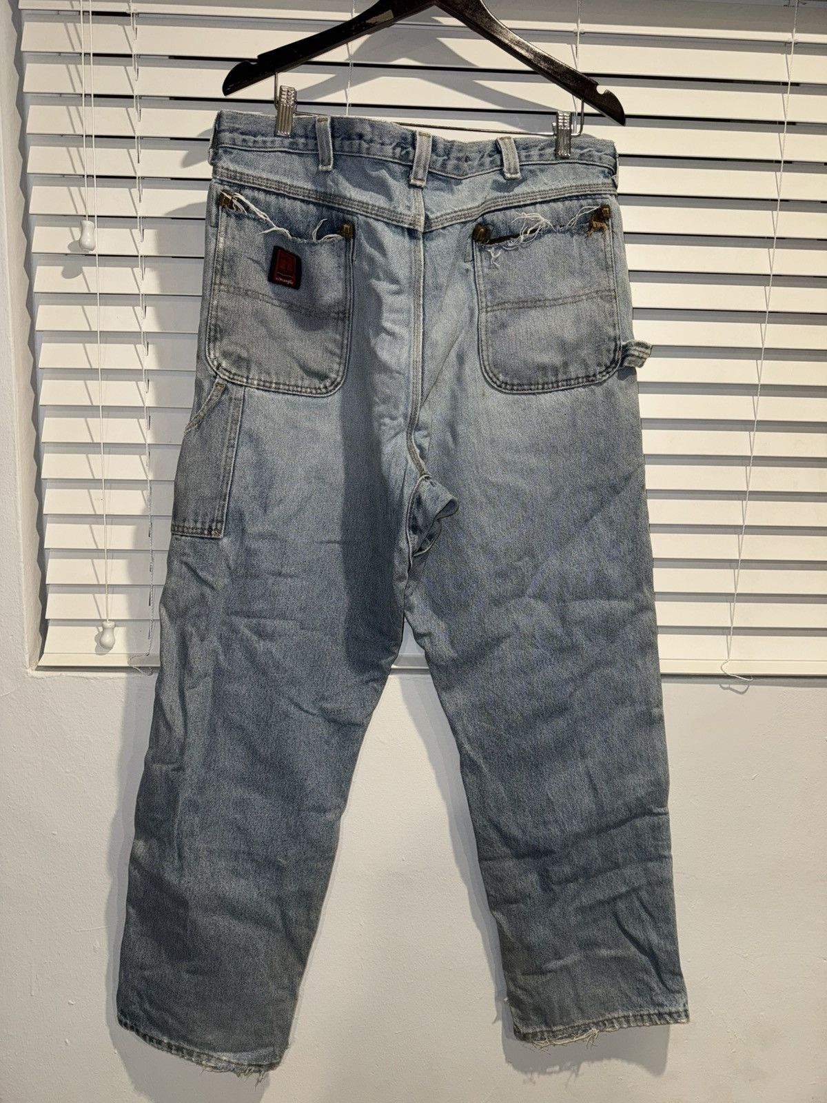 Carhartt Vintage thrashed carpenter denim jeans 36 Size US 36 / EU 52 - 5 Thumbnail