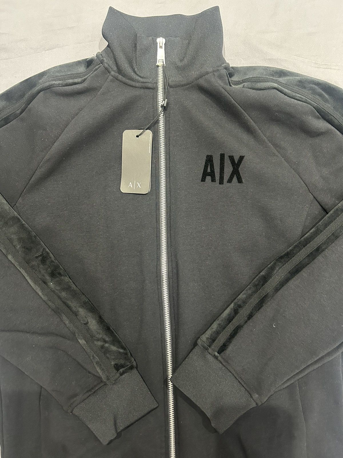 Armani Exchange Armani Exchange Zip-Front Sweatshirt Size US S / EU 44-46 / 1 - 9 Thumbnail