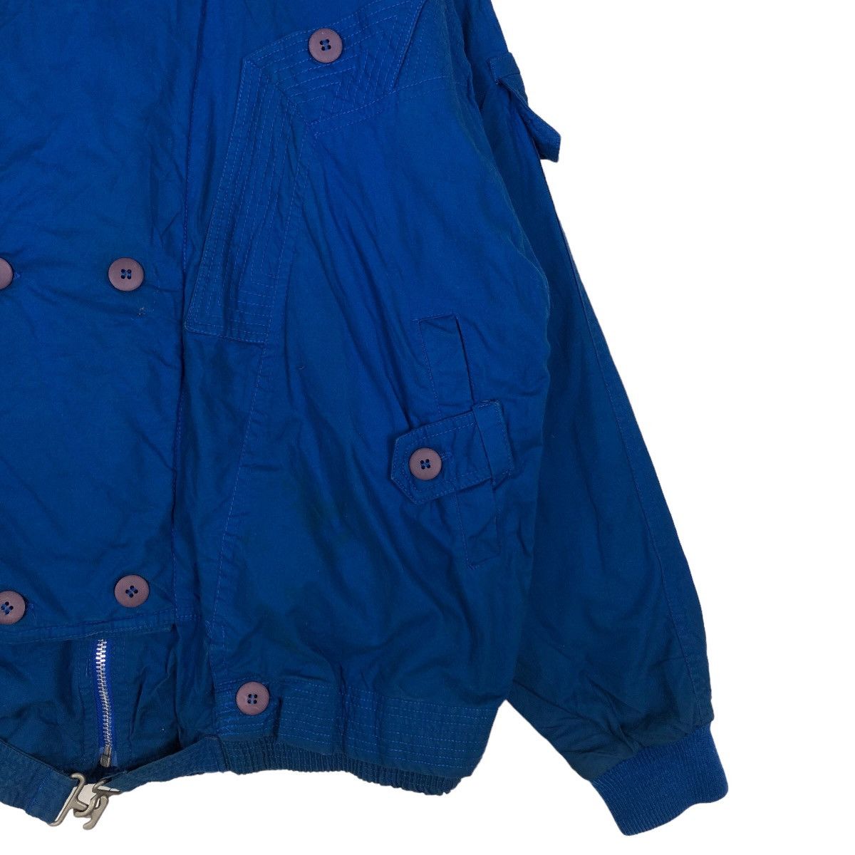 Issey Miyake 🔥Vintage 80’s Bomber Jacket BGS Arthur Bondage Parachute Size US L / EU 52-54 / 3 - 5 Thumbnail