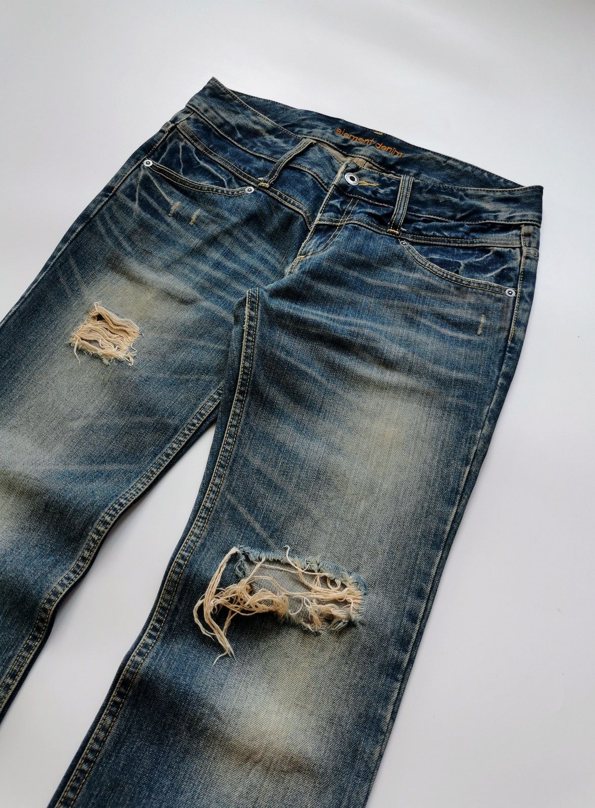 Element × Star Wars Element Skateboards Distressed Jeans Size US 31 - 3 Thumbnail