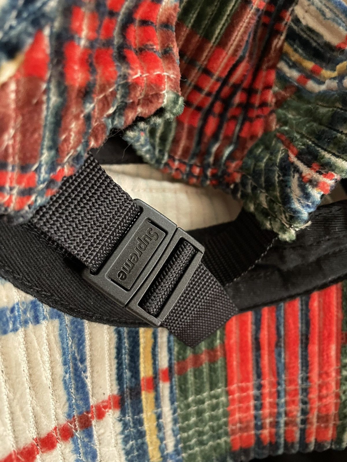 Supreme Supreme Corduroy Camp Cap Plaid Size ONE SIZE - 9 Thumbnail