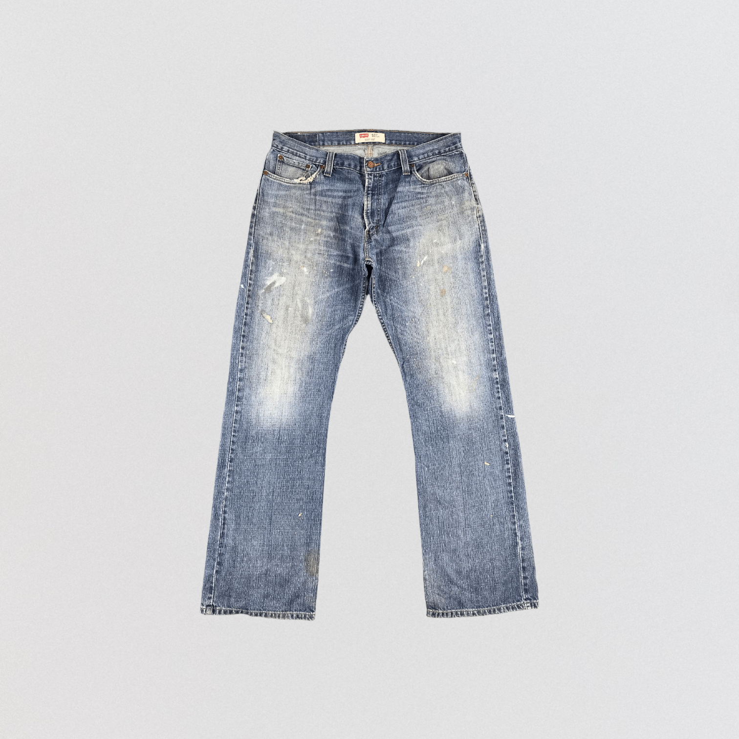 image of Blue Wash Levis 527 Jeans-Jm1765, Men's (Size 38)