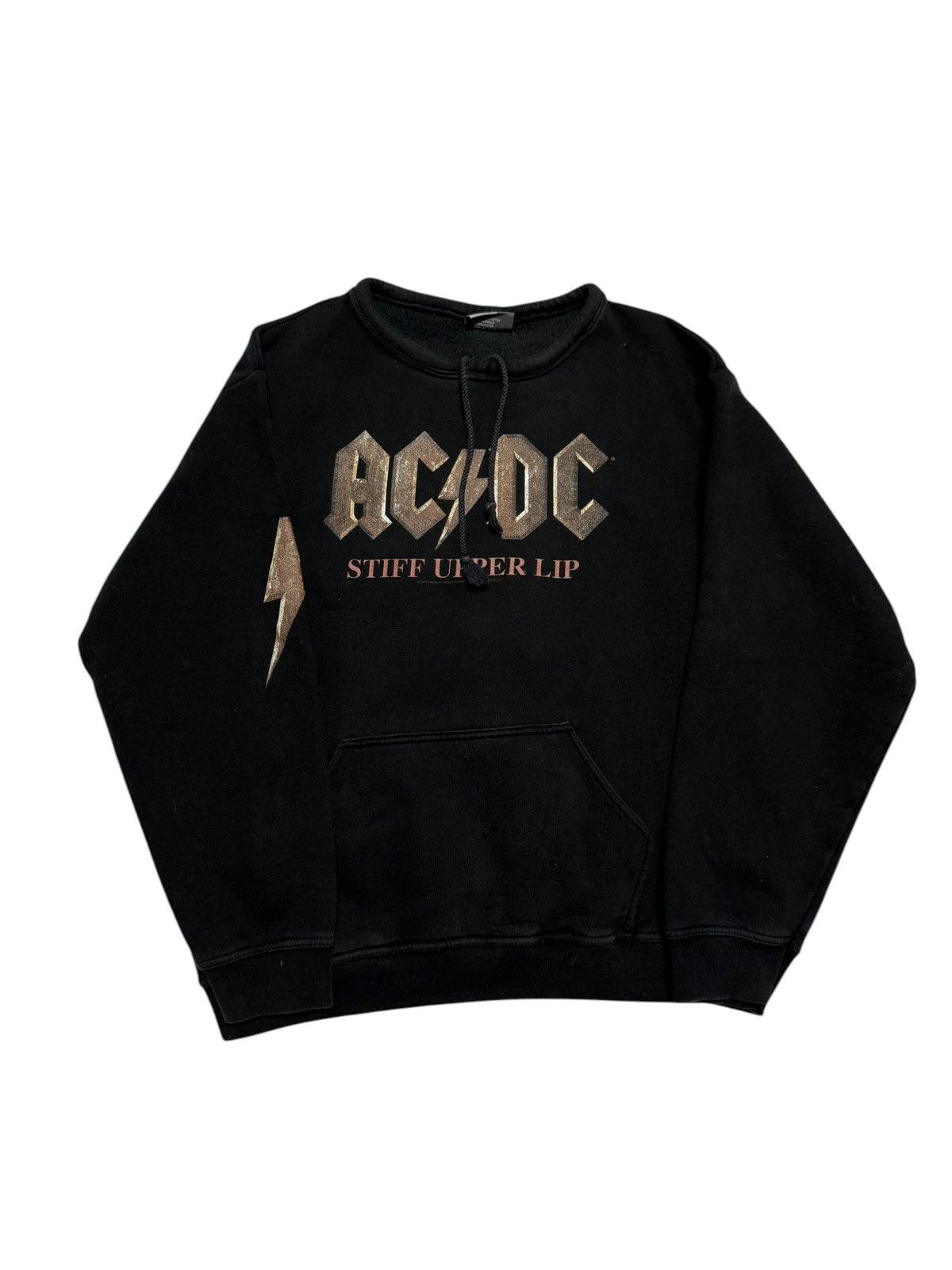 AC/DC Vintage 90s AC/DC STIFF UPPER LIP Tour sweatshirt crewneck Size US XL / EU 56 / 4 - 1 Thumbnail