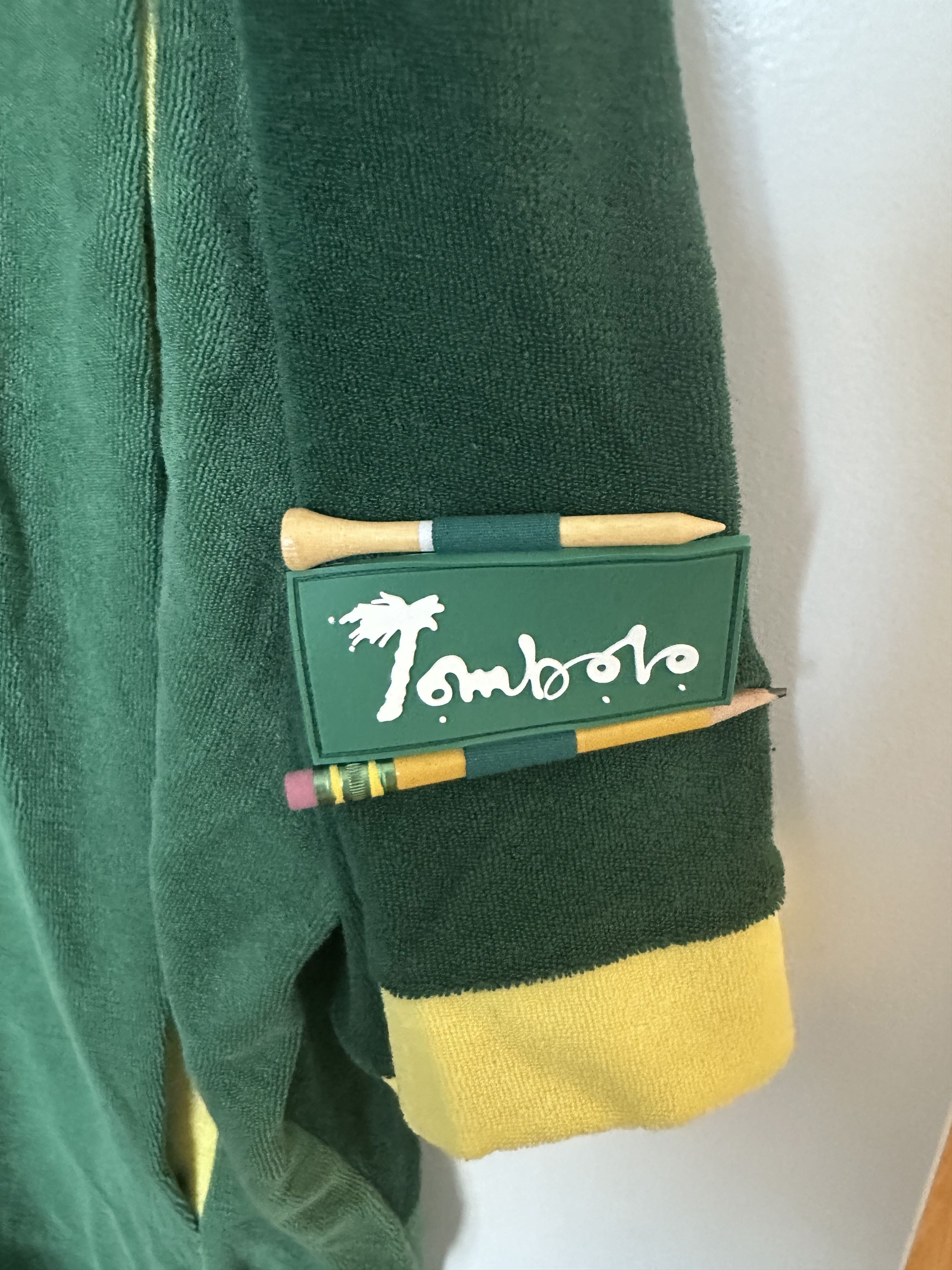 Tombolo Tombolo 'Mulligan' Golf Cabana Camp Shirt Green Size US XL / EU 56 / 4 - 3 Thumbnail