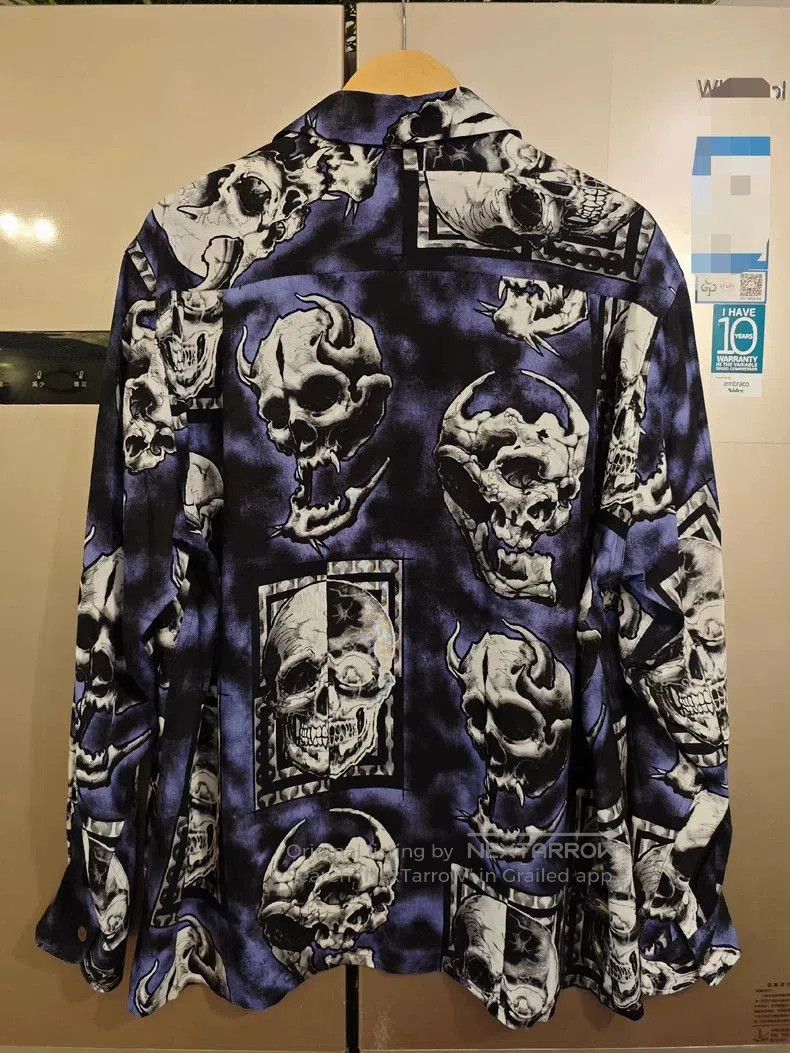 Wacko Maria WACKO MARIA x 56 TATTOO Skull Shirt Size US L / EU 52-54 / 3 - 6 Thumbnail