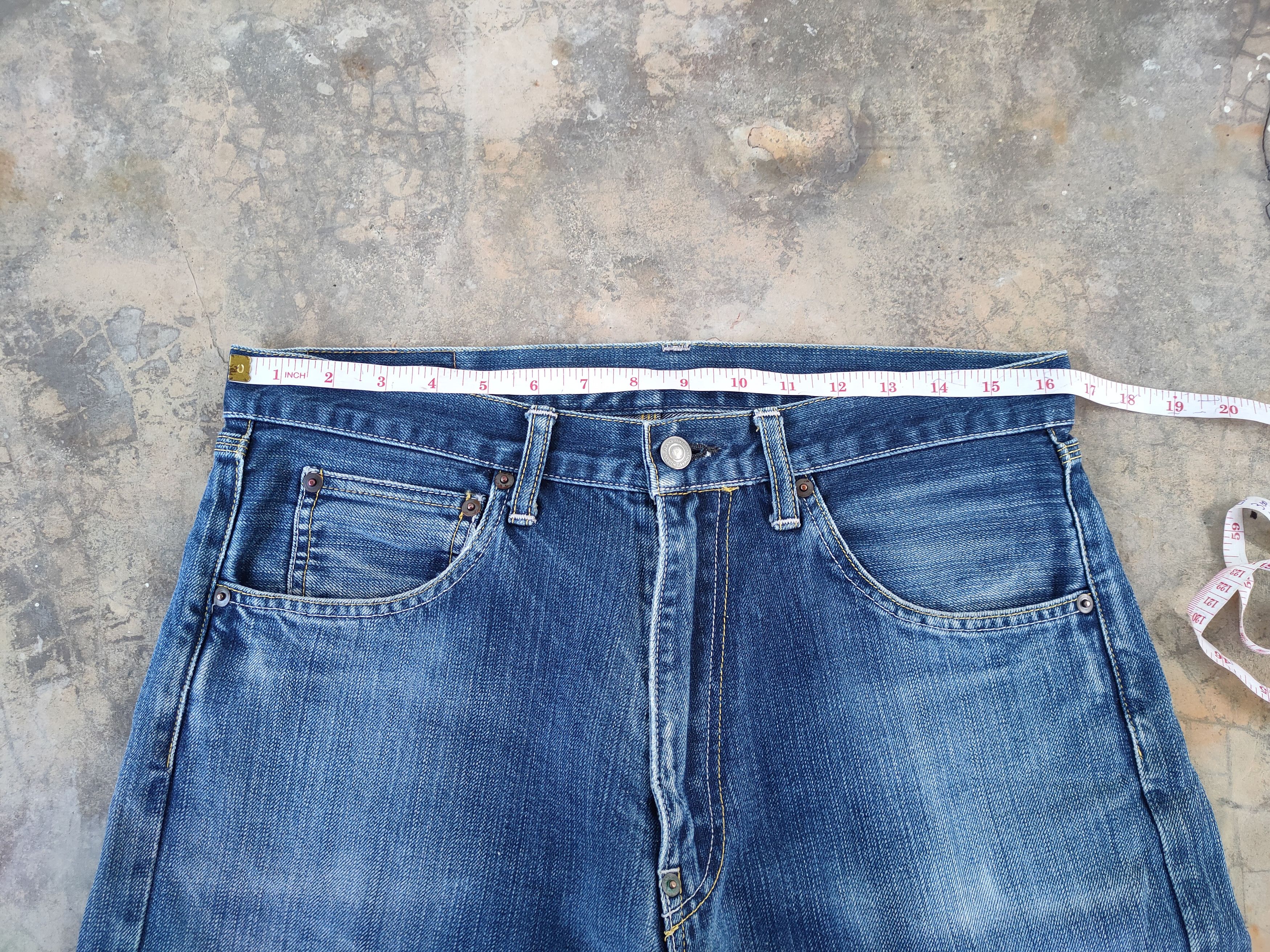 Japanese Brand W33 VINTAGE MAVEN FADED JEANS DENIM PANTS Size US 33 - 7 Thumbnail