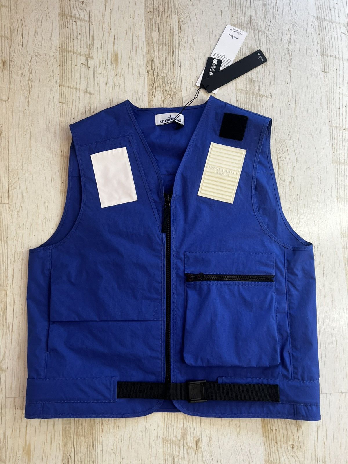 Stone Island Stone Island Marina Aluminium Tela Vest Size M Cotton New Size US M / EU 48-50 / 2 - 5 Thumbnail