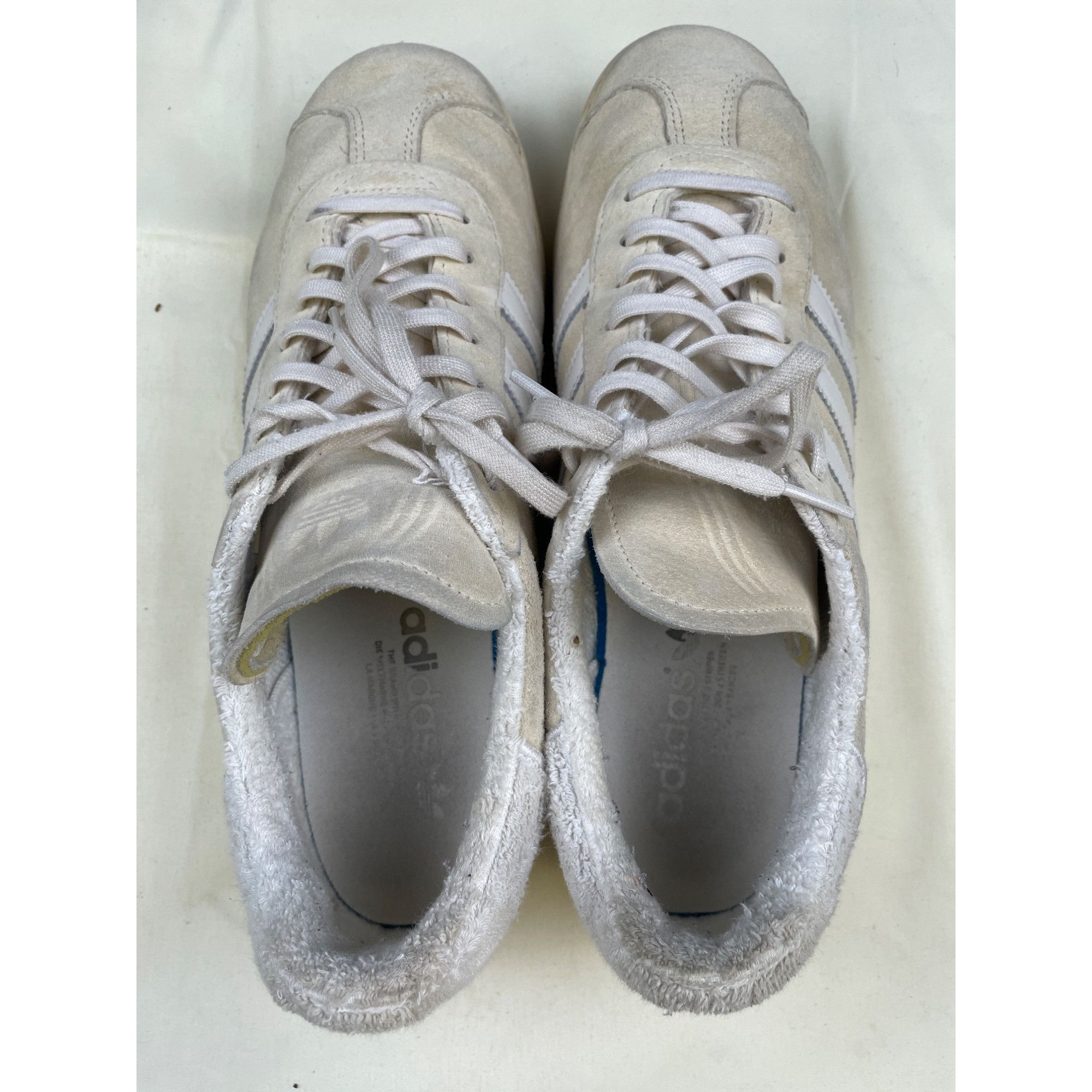Adidas Adidas Men's Beige Suede Shoes/ Low top Sneakers Size 10 SKU Size US 10 / EU 43 - 5 Thumbnail