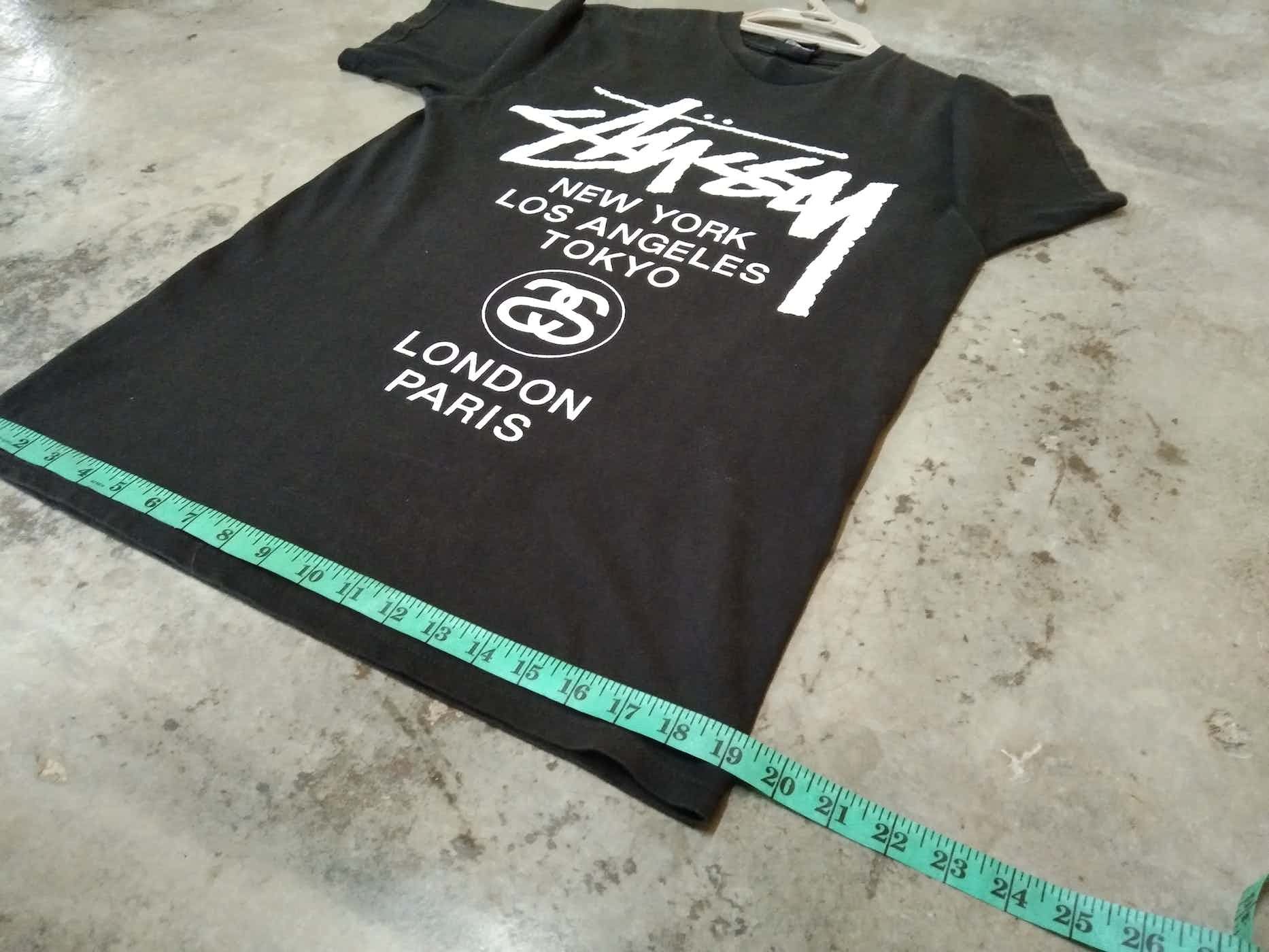 Stussy × Vintage VINTAGE STUSSY TOUR T-SHIRT Size US M / EU 48-50 / 2 - 10 Thumbnail