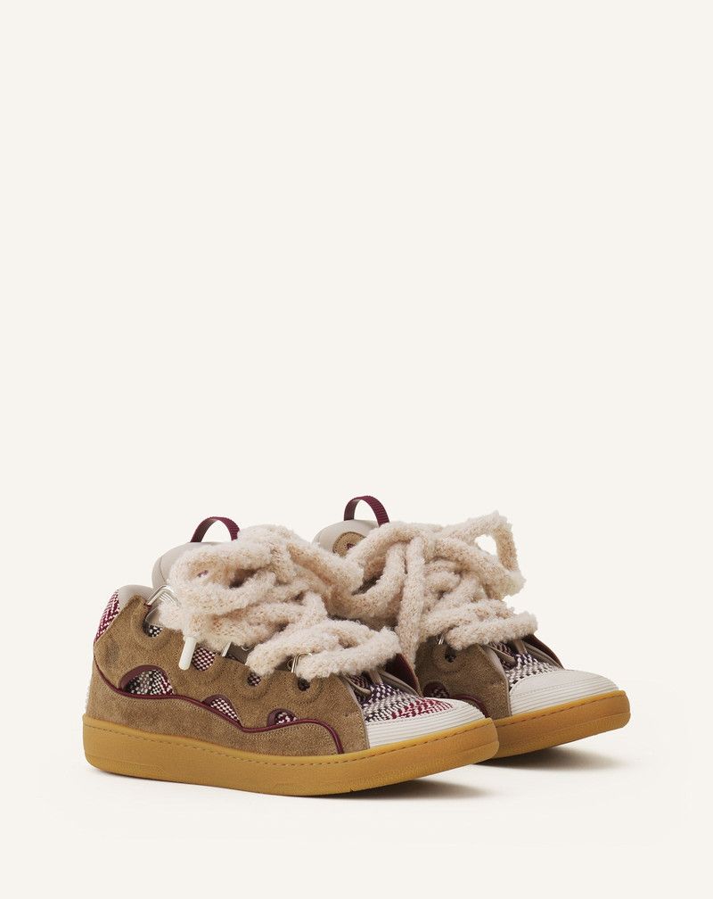 Ganni os11x0526 Curb Suede Sneakers in Multicolor Size US 9 / IT 39 - 2 Thumbnail