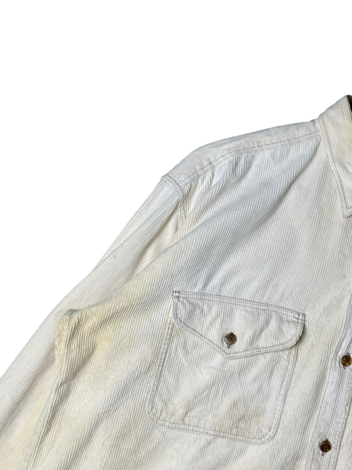 Japanese Brand Creation Cube Authentic Brand Corduroy Shirts (58) Size US M / EU 48-50 / 2 - 7 Thumbnail