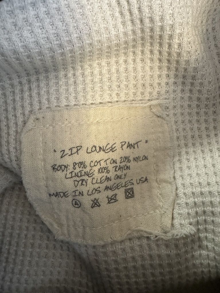 Greg Lauren Zip Lounge Pant w/patches Size US 30 / EU 46 - 14 Thumbnail