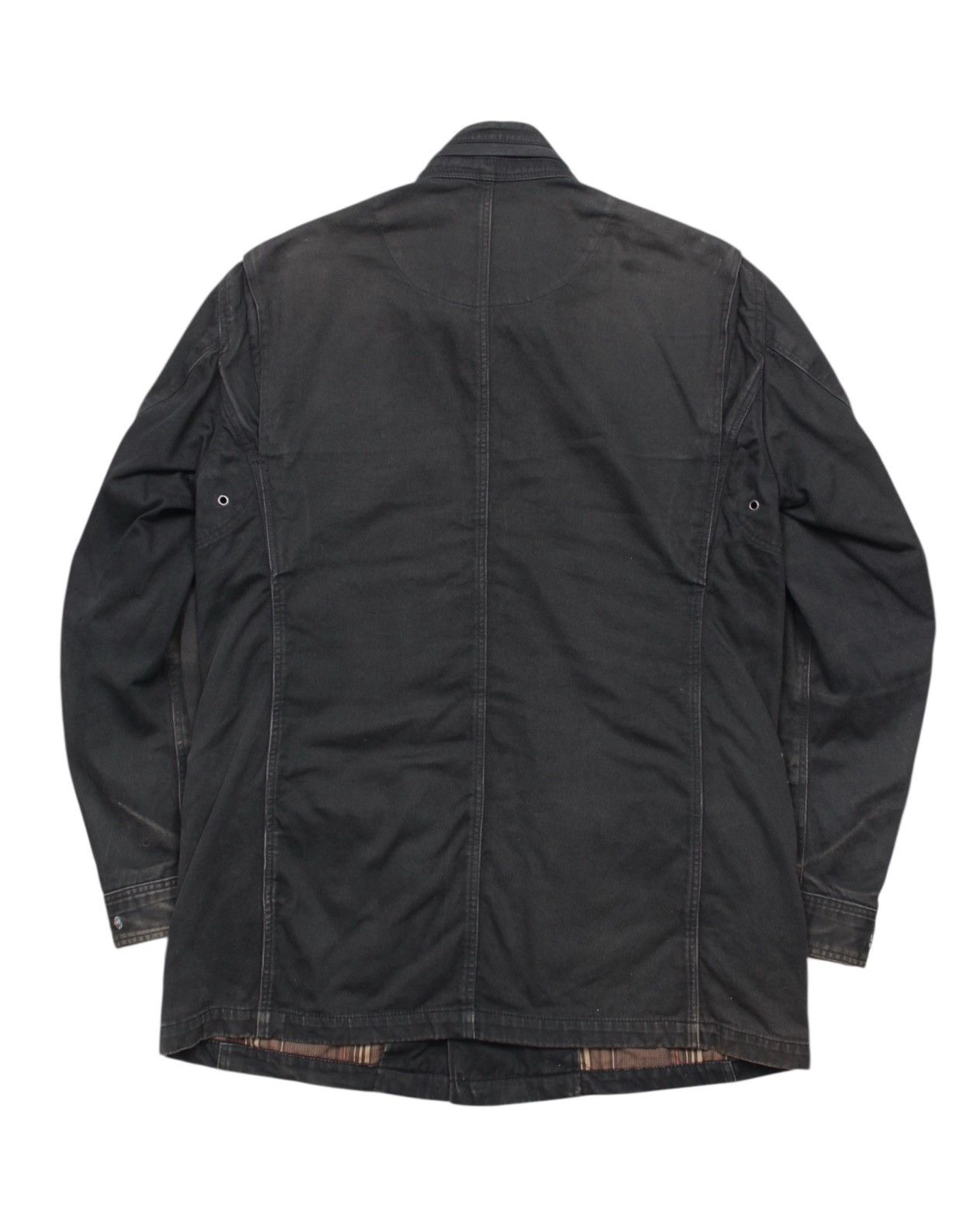 Japanese Brand 2000S NICOLE CLUB FOR MEN WASHED FIELD HEAVY JACKET Size US S / EU 44-46 / 1 - 2 Thumbnail