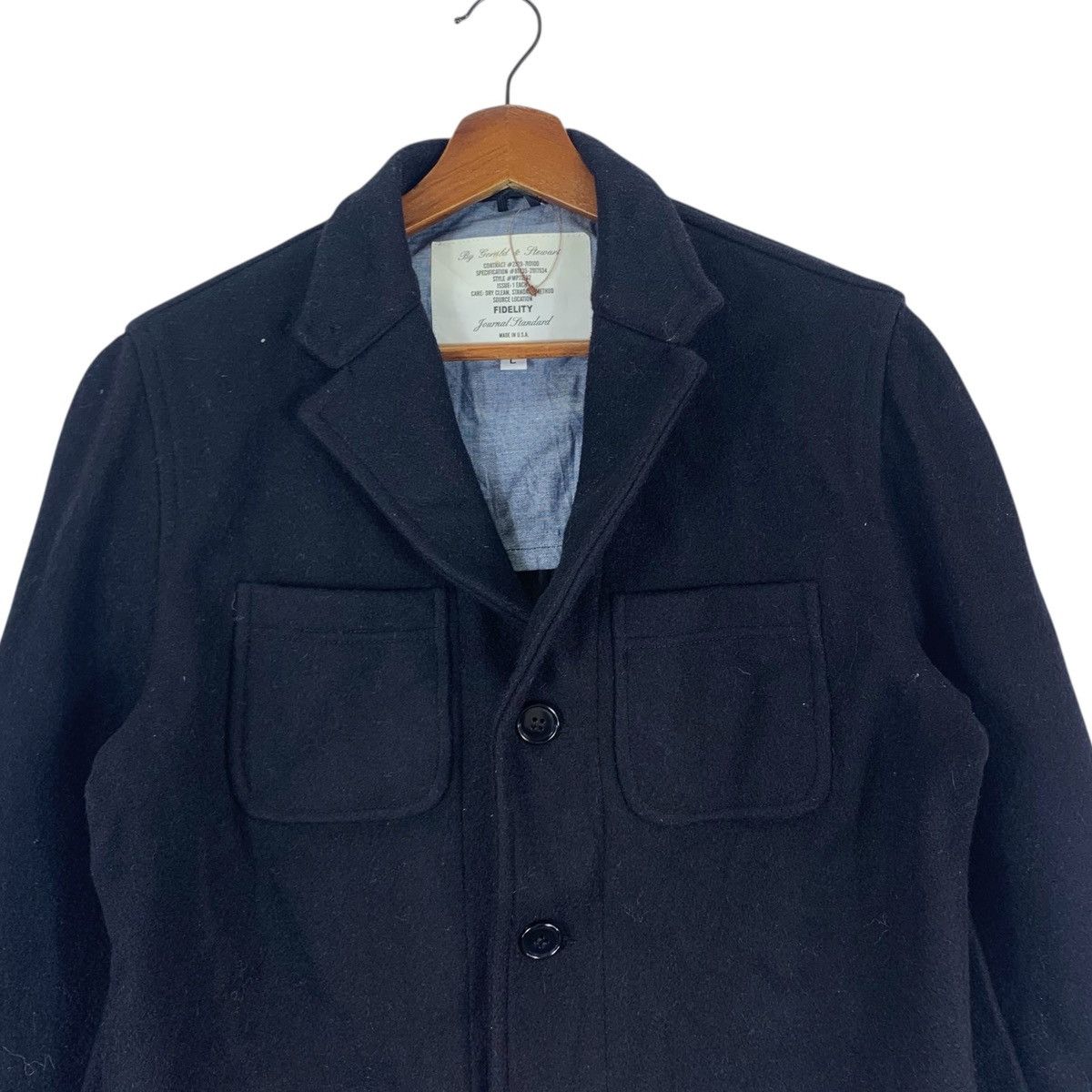 Japanese Brand × Journal Standard × Vintage Vintage Journal Standard Four Pockets Button Up Jacket Size US L / EU 52-54 / 3 - 2 Thumbnail