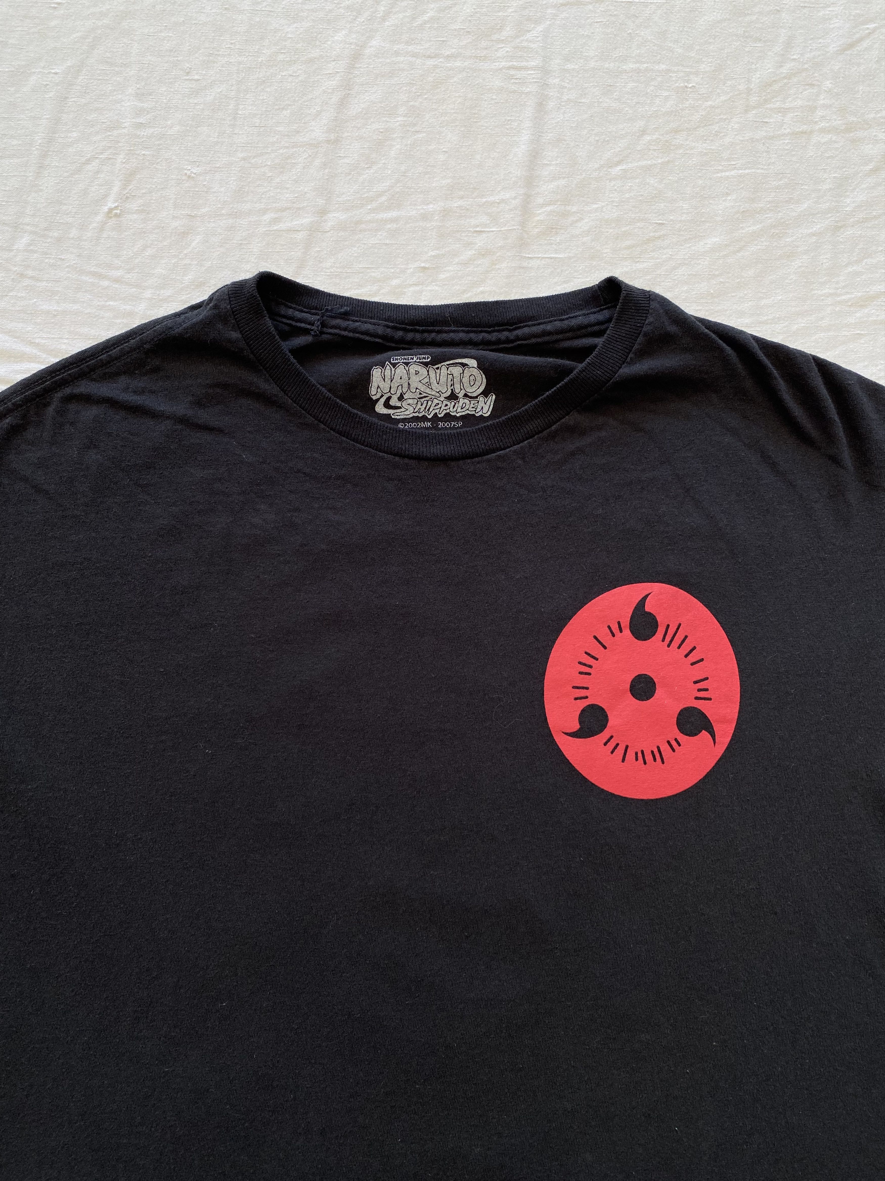 Anime Vintage 2000s Naruto Shippuden Anime Movie Sasuke T-shirt Size US L / EU 52-54 / 3 - 15 Thumbnail