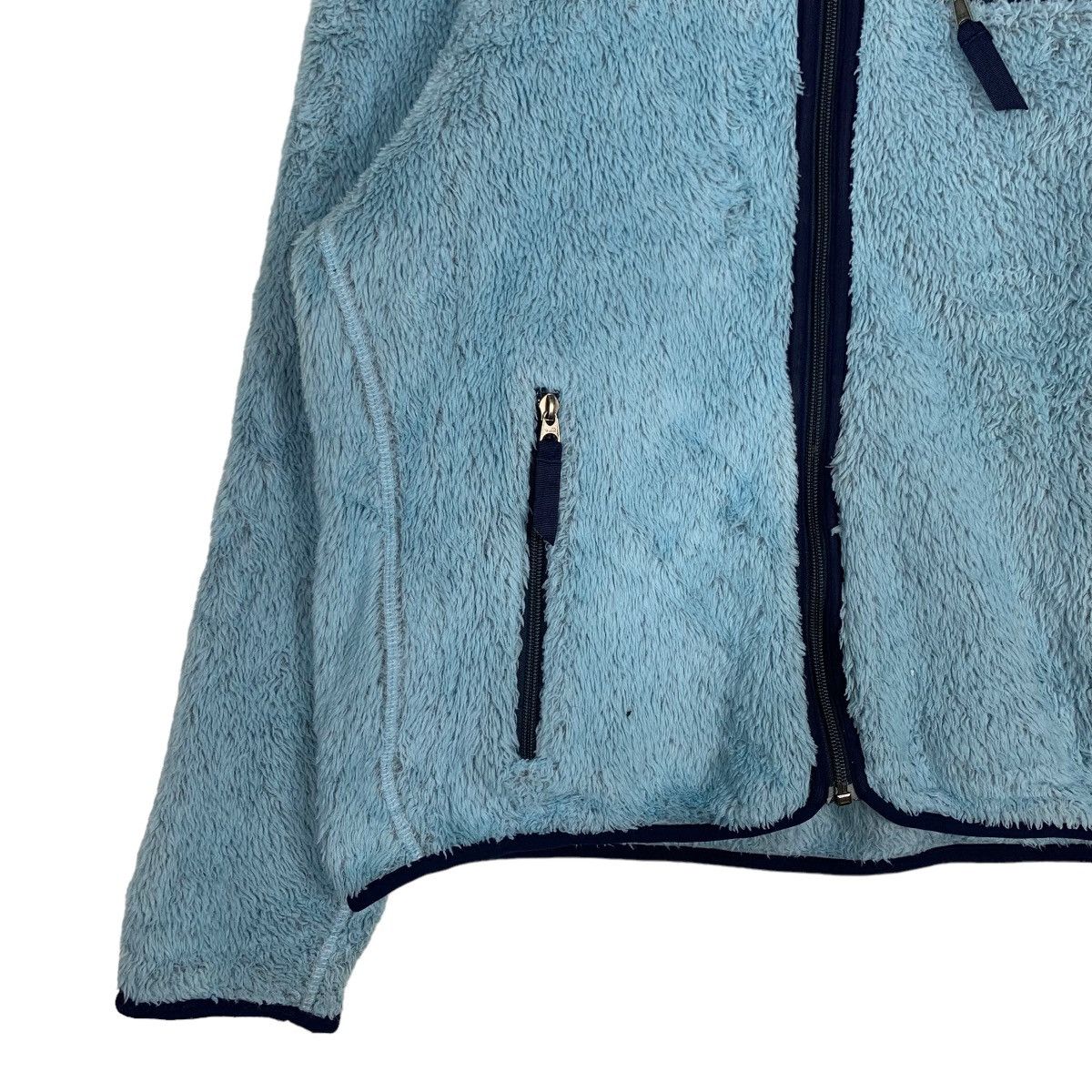 Polartec × The North Face THE NORTH FACE Polartec Light Blue Fleece Jacket #0988-C44 Size US M / EU 48-50 / 2 - 3 Thumbnail