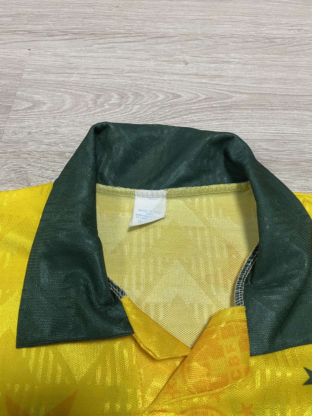Vintage Vintage National team Brazil RONALDO #9 Made in Italy jersey Size US L / EU 52-54 / 3 - 5 Thumbnail