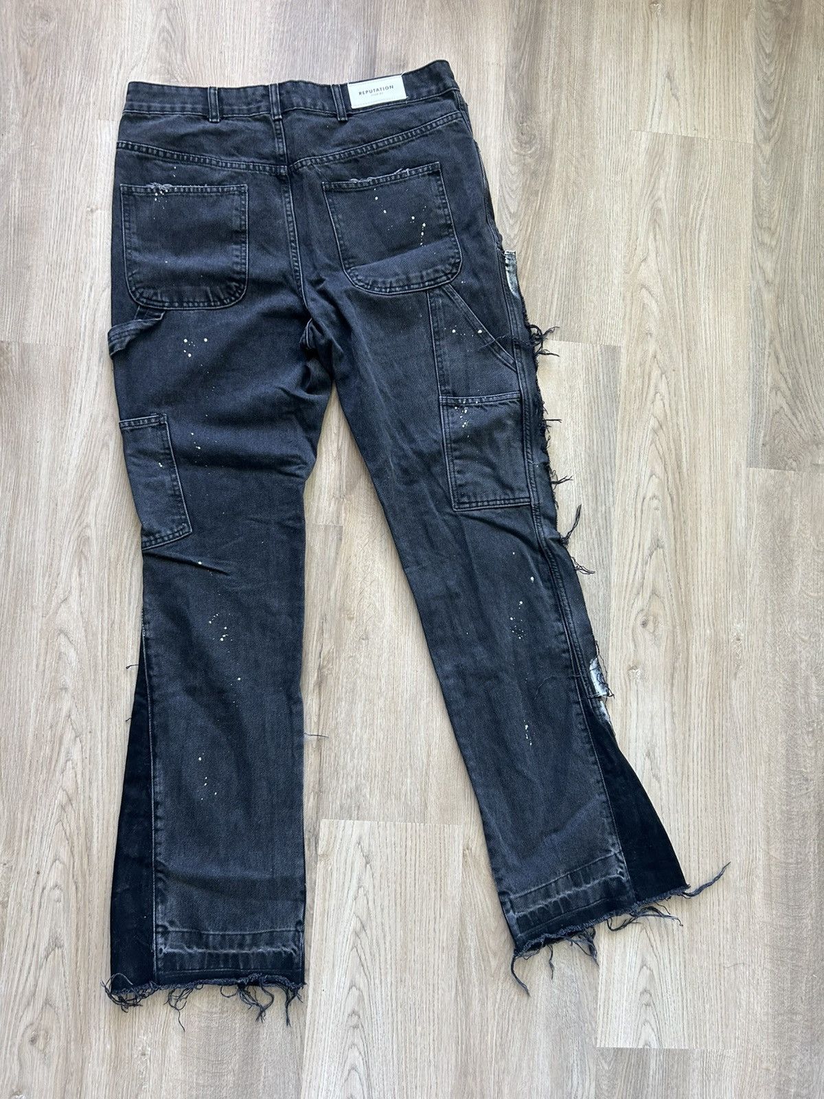 Reputation Studios Reputation Studios Flare Denim – Black 🖤 Size US 34 / EU 50 - 2 Thumbnail