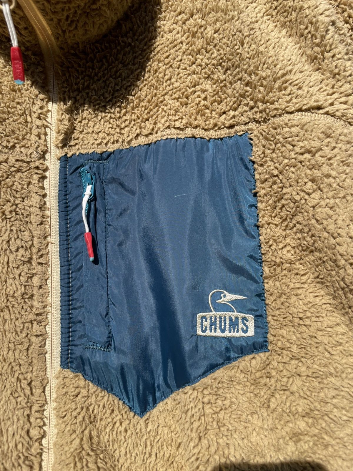Chums 🔥Accept Binding Offer🔥 Chums Bonding Fleece Full Zip Jacket Size US L / EU 52-54 / 3 - 6 Thumbnail