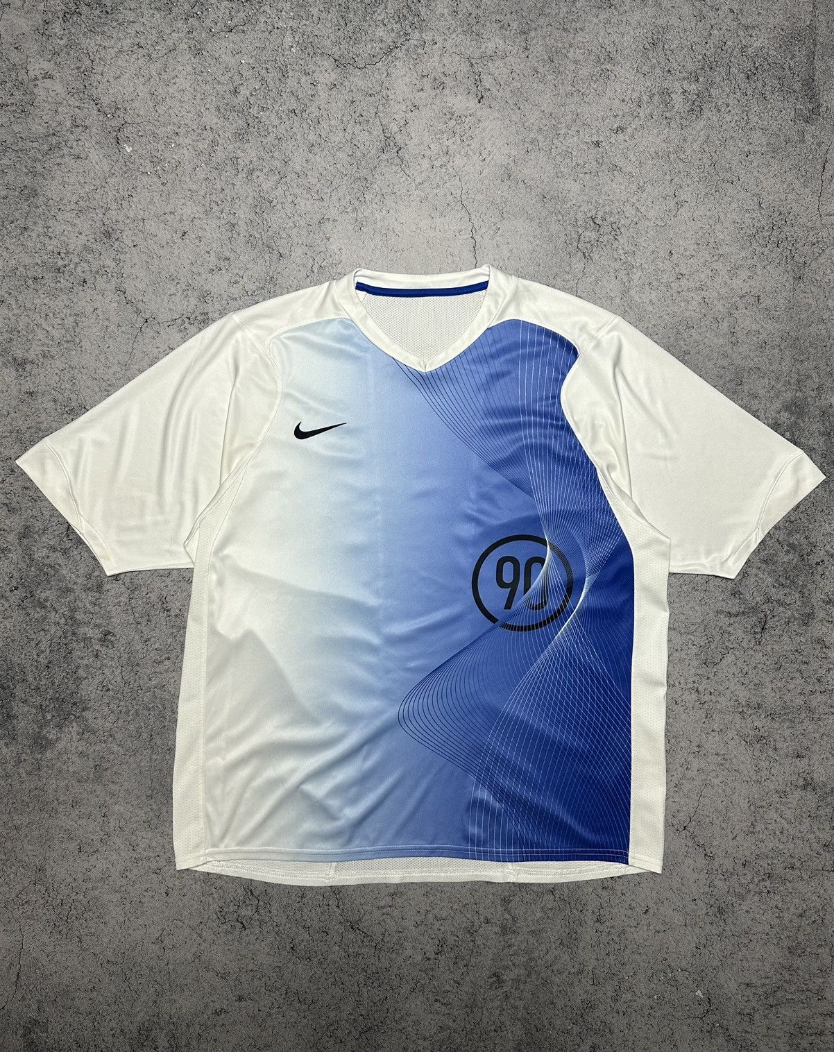 Nike Vintage Nike Total 90 Soccer Jersey T-Shirt Size US L / EU 52-54 / 3 - 1 Thumbnail