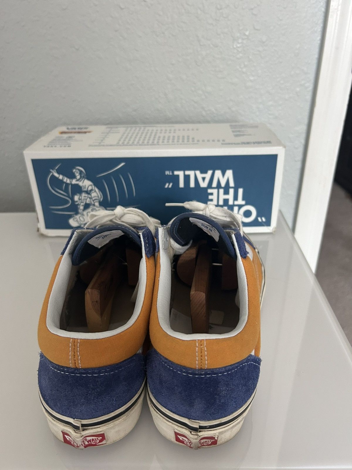 Vans Vans Style 36 DX Anaheim Factory Blue/Yellow 10.5 Size US 10.5 / EU 43-44 - 3 Thumbnail